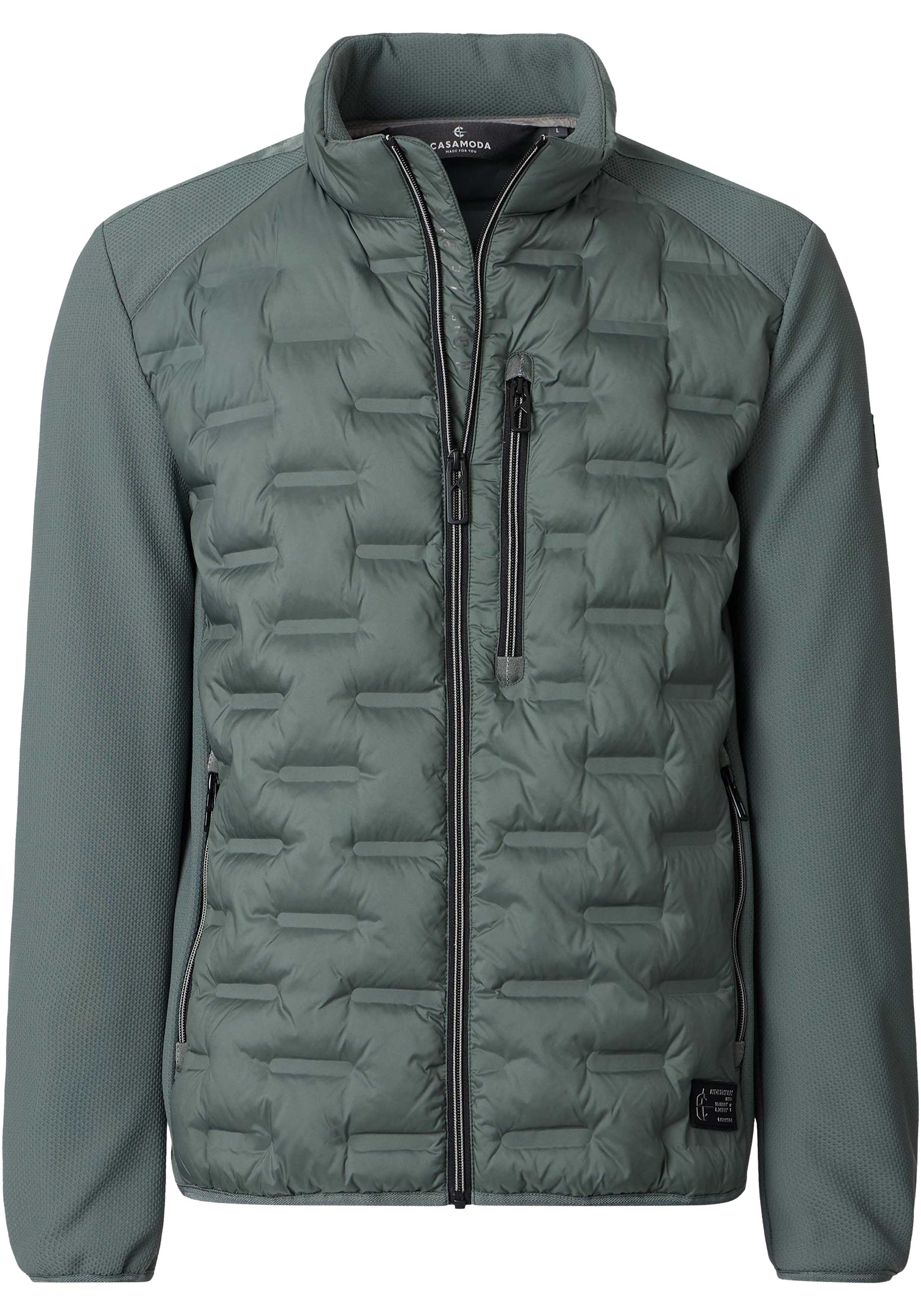 CASA MODA comfort fit tussenjas, groen