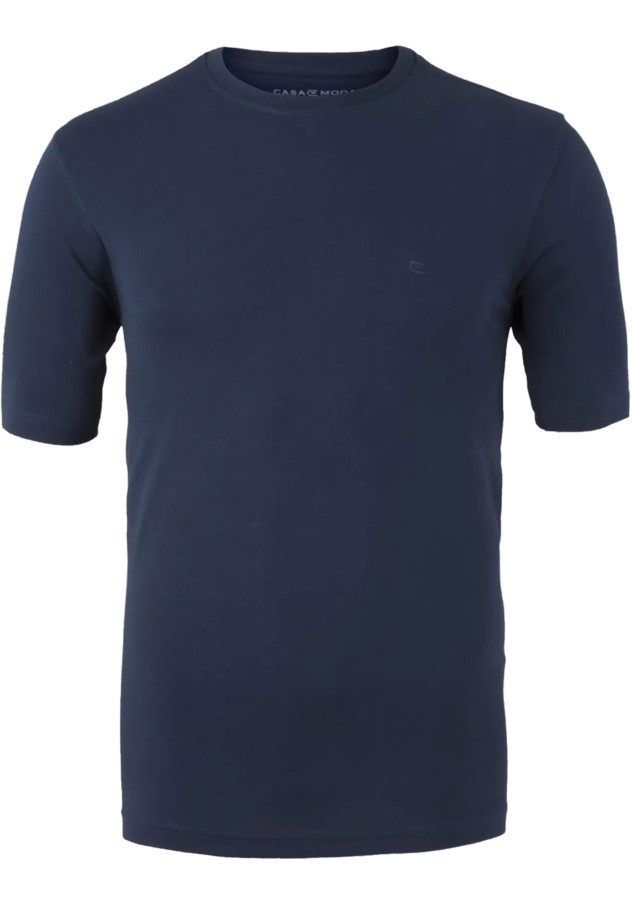 CASA MODA T-shirt, O-neck, marine blauw