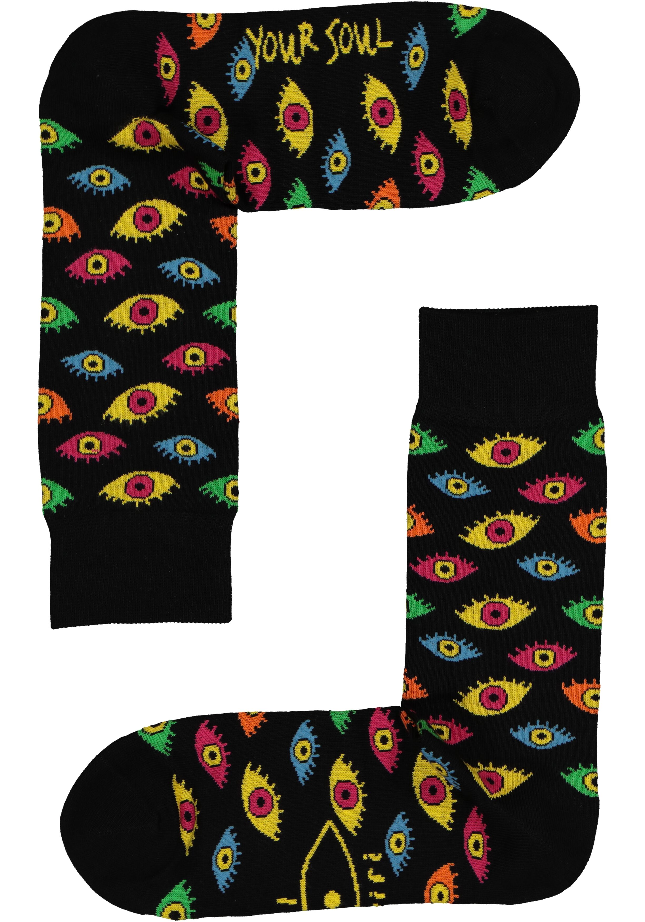 Spiri Socks Night Movie, unisex sokken, zwart