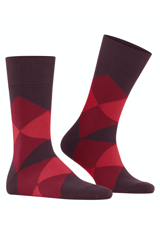 Burlington Clyde herensokken, rood (claret) Burlington Clyde herensokken, rood (claret)