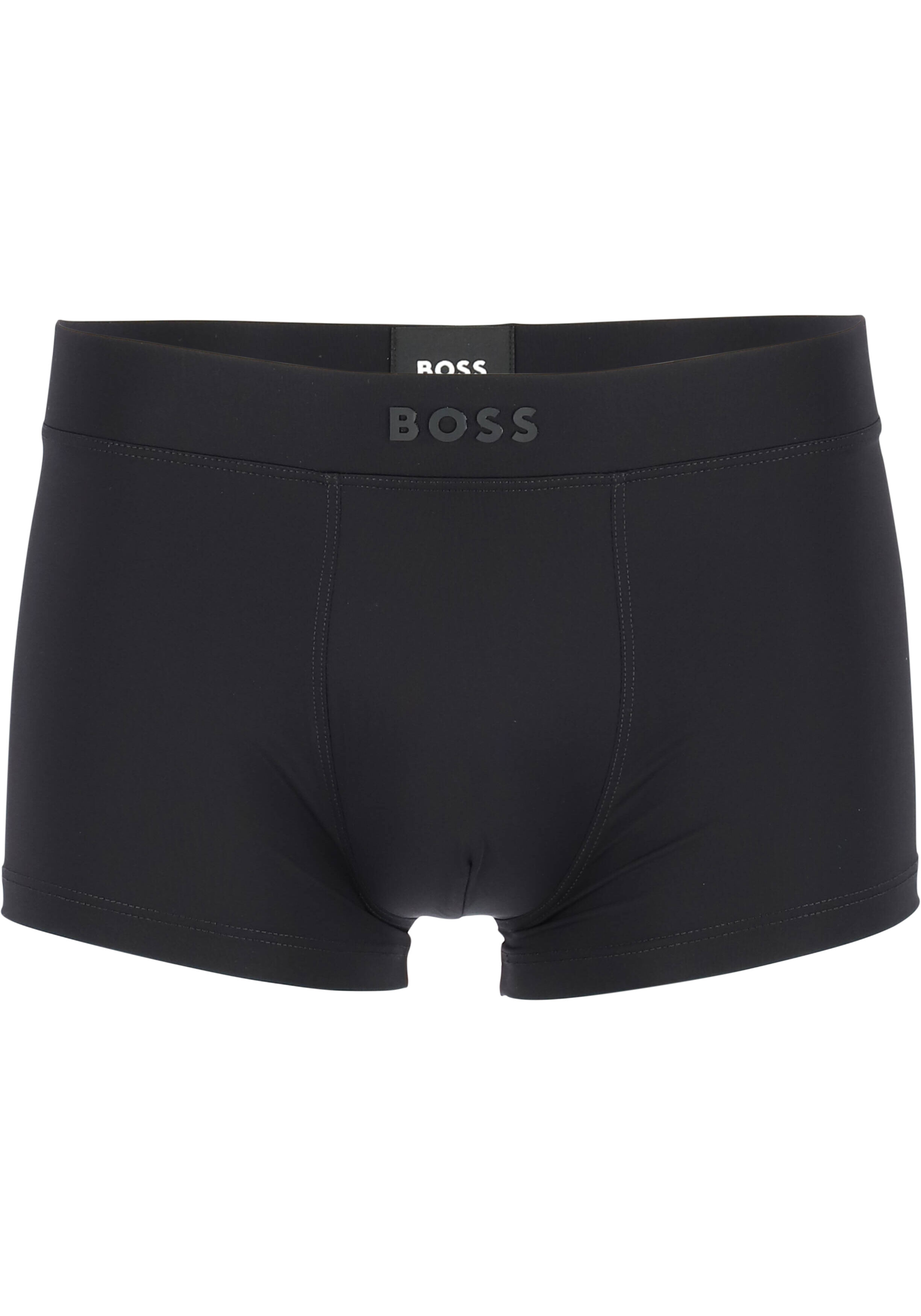 HUGO BOSS trunk (1-pack), heren boxer kort microfiber, zwart