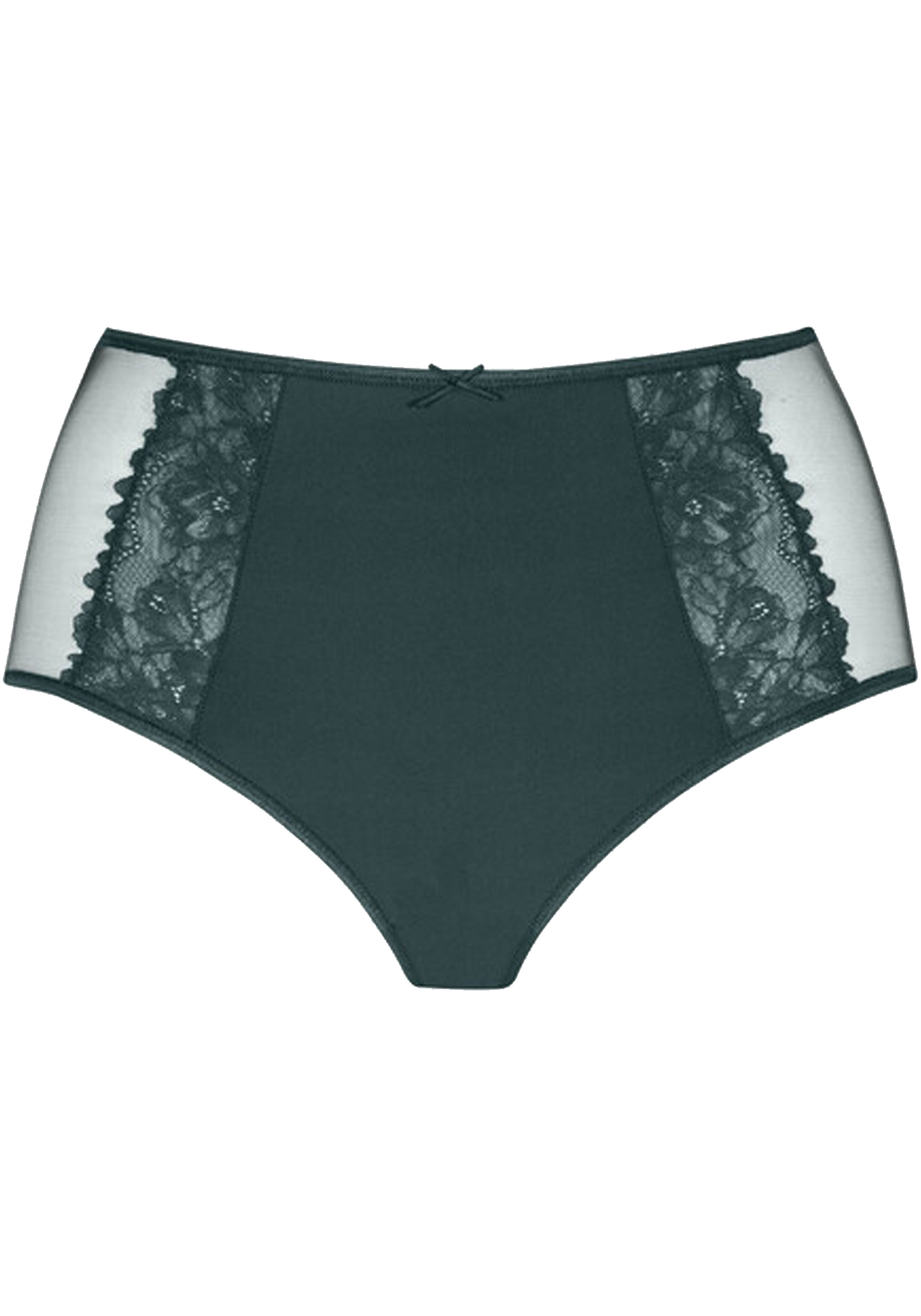 Mey dames waist pants Fabulous, tailleslip, donkergroen