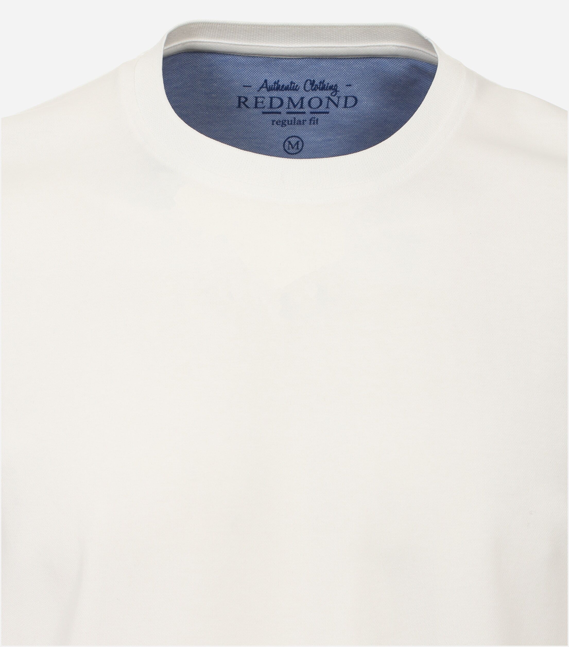 Redmond regular fit T-shirt, korte mouw O-hals, wit