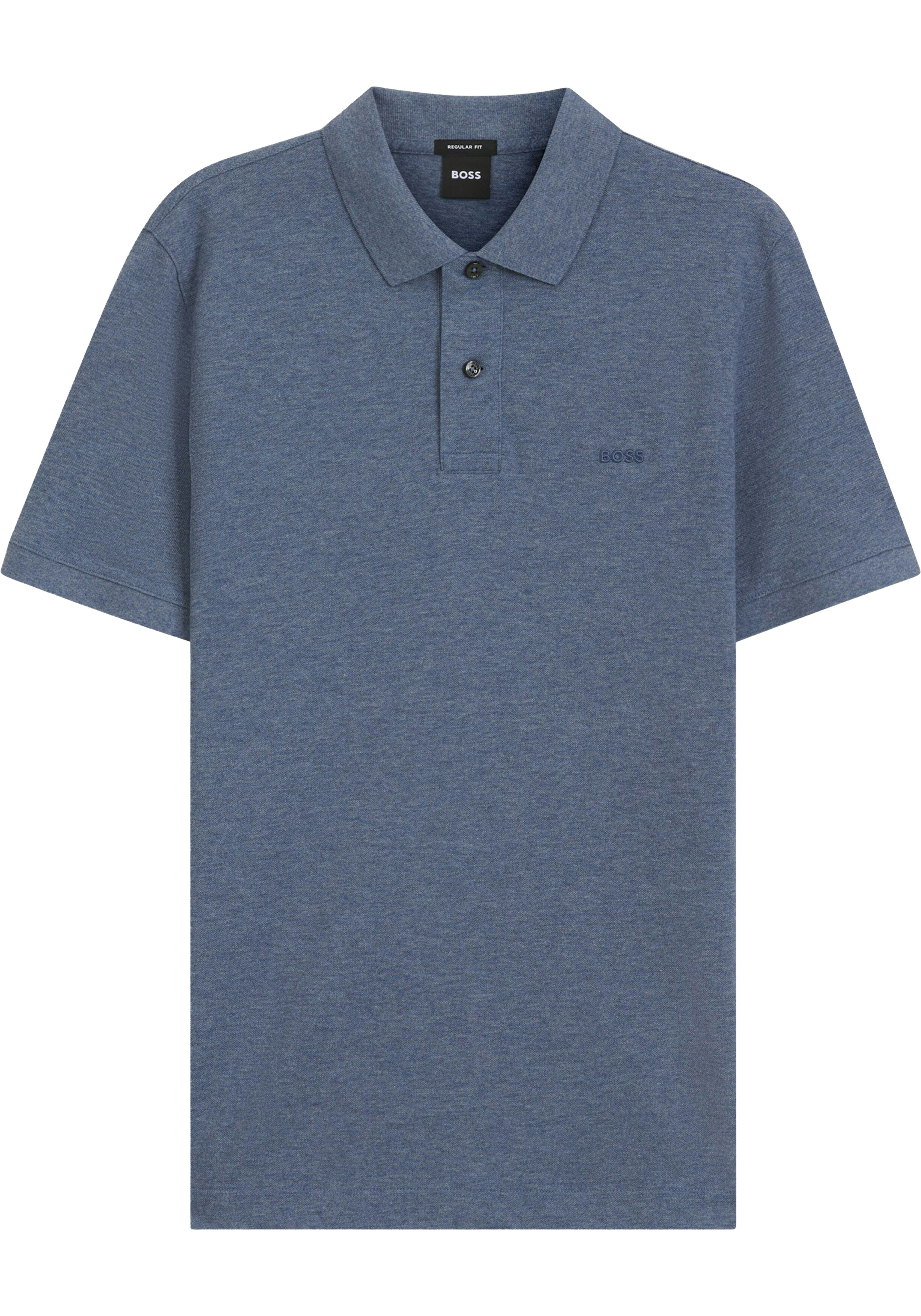 BOSS Pallas regular fit polo, pique, blauw