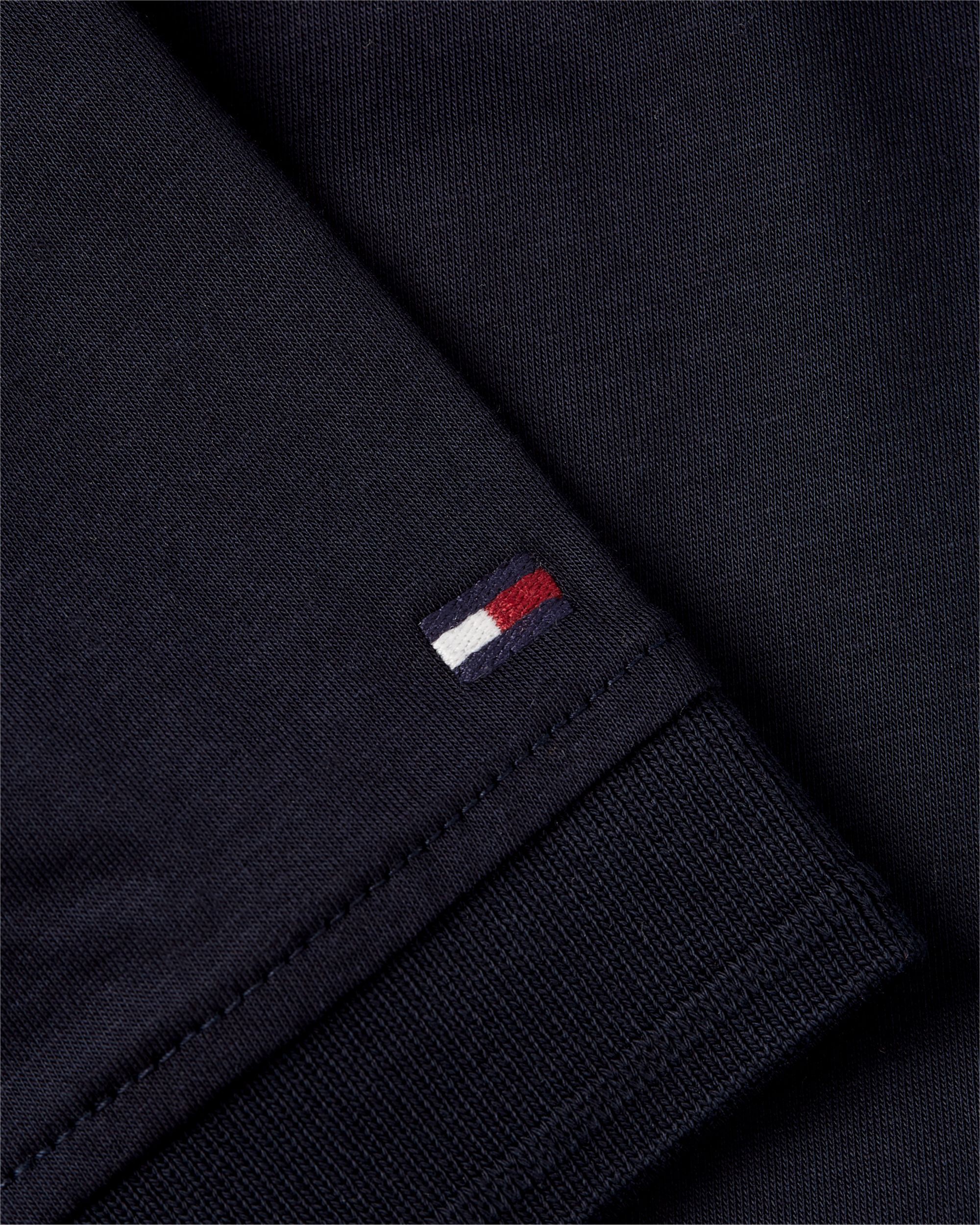Tommy Hilfiger Dc Es Mercerized Polo Slim Polo, heren poloshirt, donkerblauw