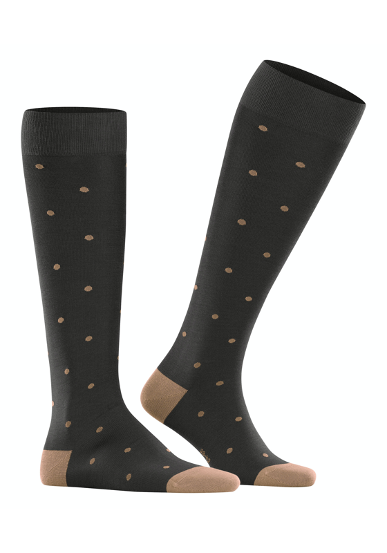 FALKE Dot heren kniekousen, bruin (brown) FALKE Dot heren kniekousen, bruin (brown)