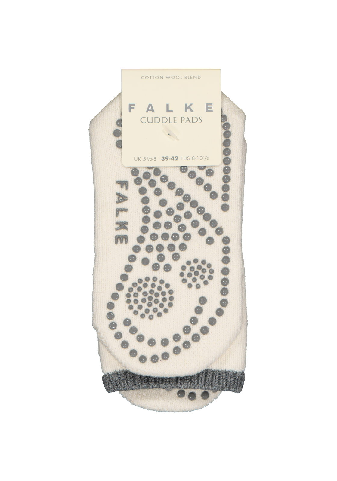 3-4004758446659_falke_sokken__HR FALKE Cuddle Pads dames huissokken, dik, ecru (off-white)