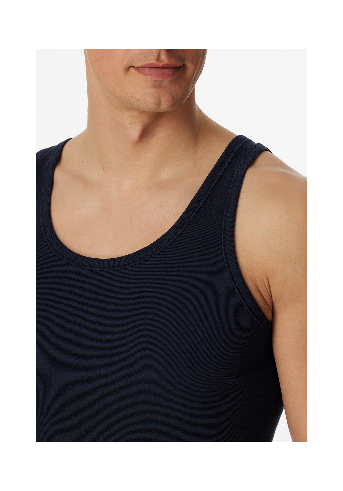 image_5_205144-815_4_1280x1280 SCHIESSER Cotton Essentials singlet (2-pack), heren onderhemden navy blauw