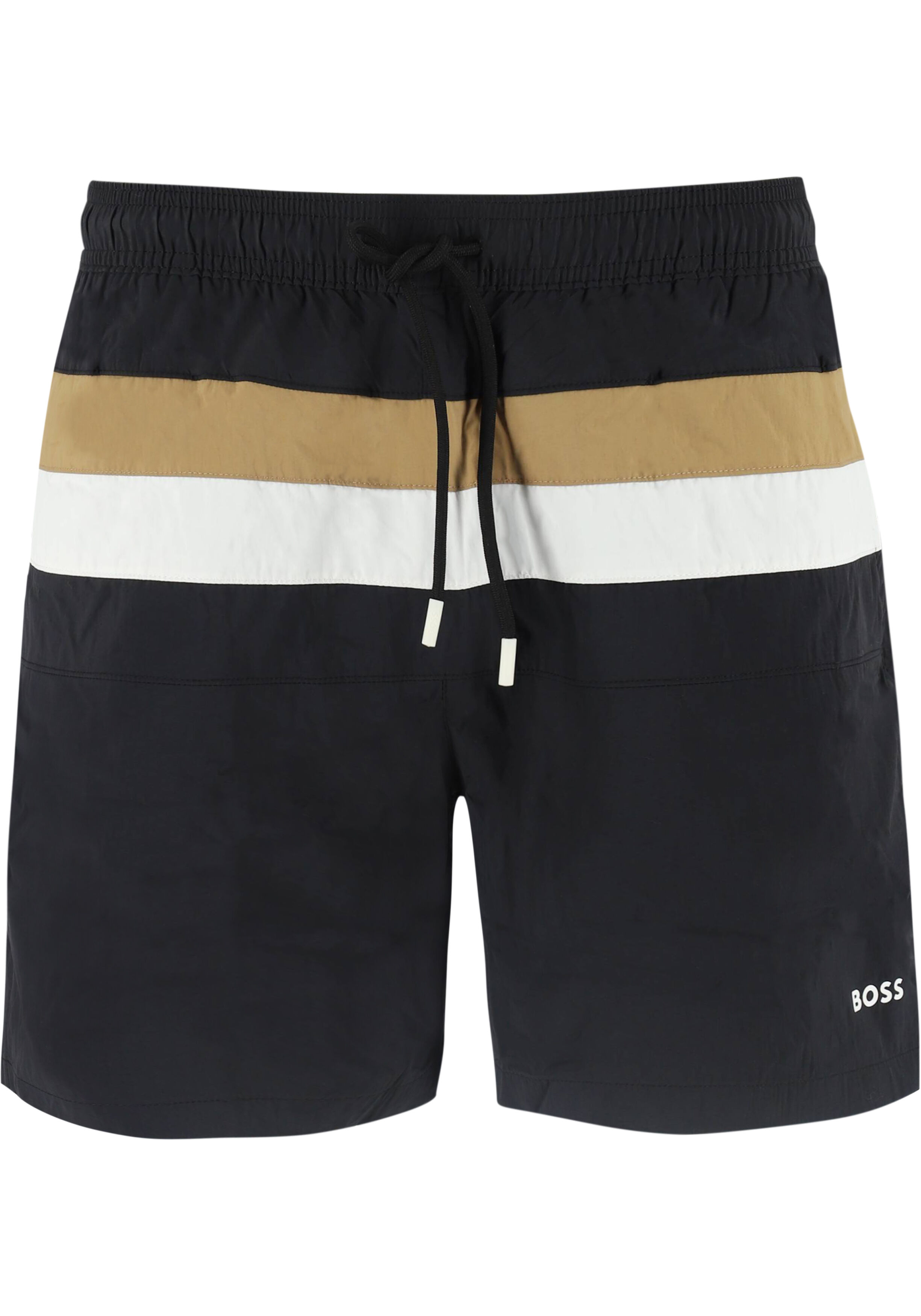 HUGO BOSS Louis swim shorts, heren zwembroek, zwart gestreept