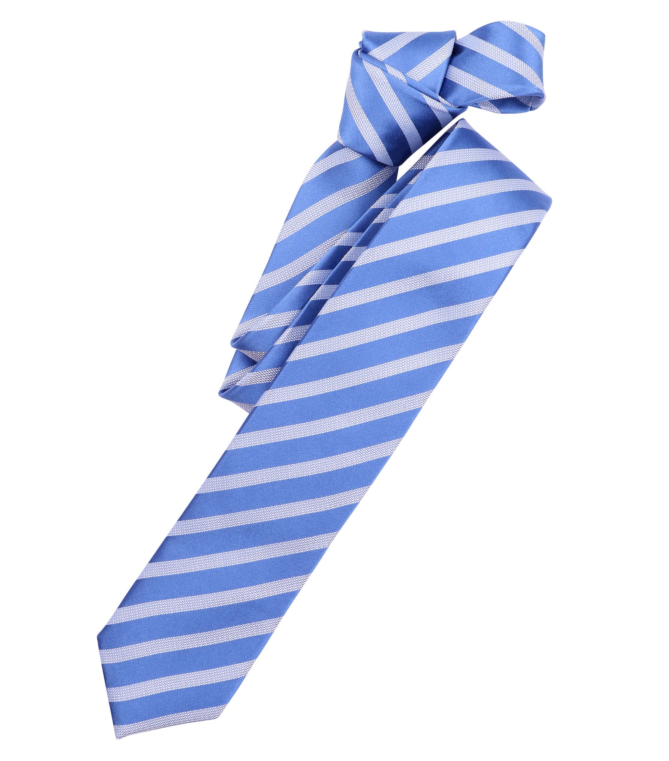 VENTI stropdas, blauw, wit gestreept