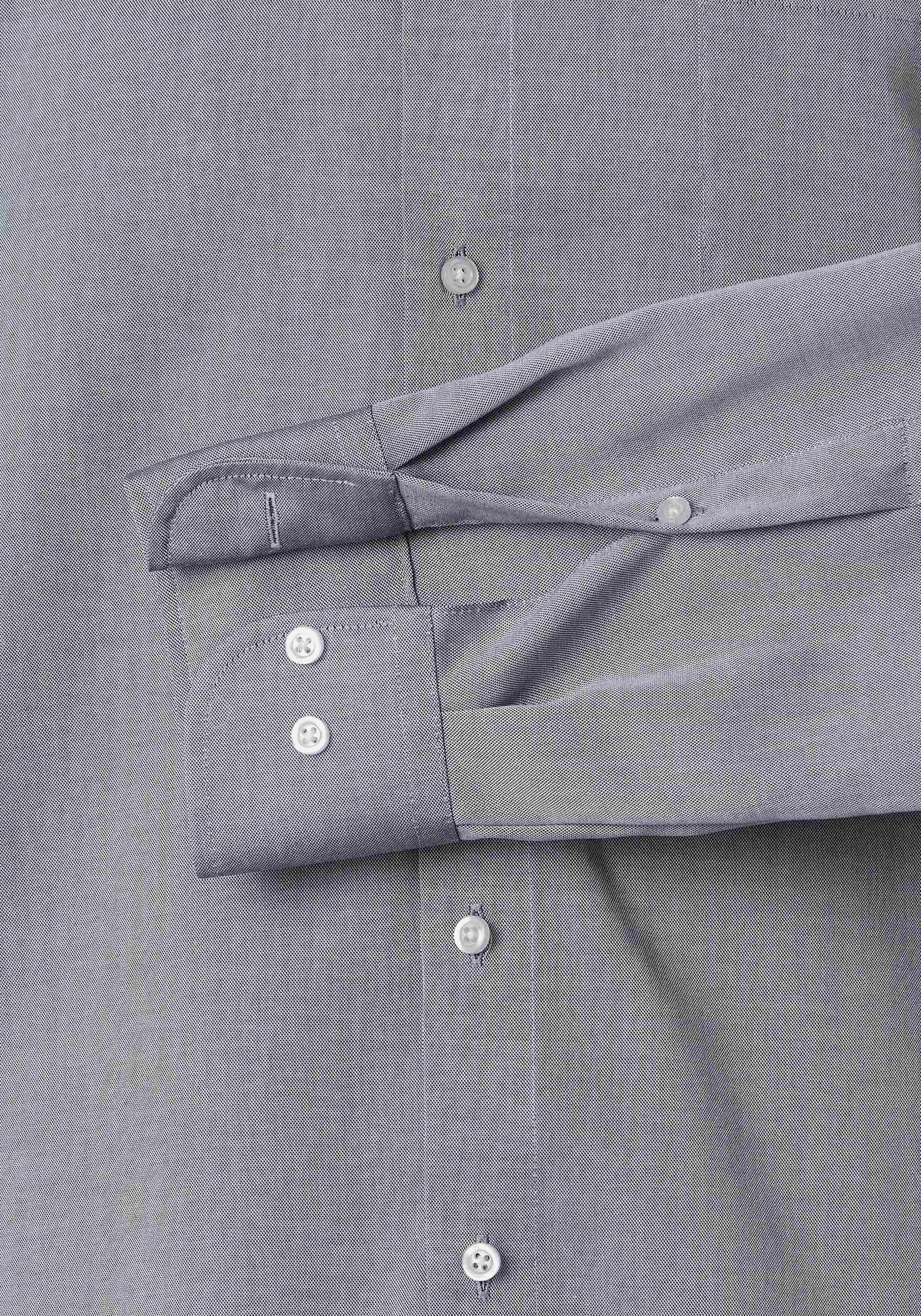VENTI CASA MODA comfort fit overhemd, structuur, lichtblauw