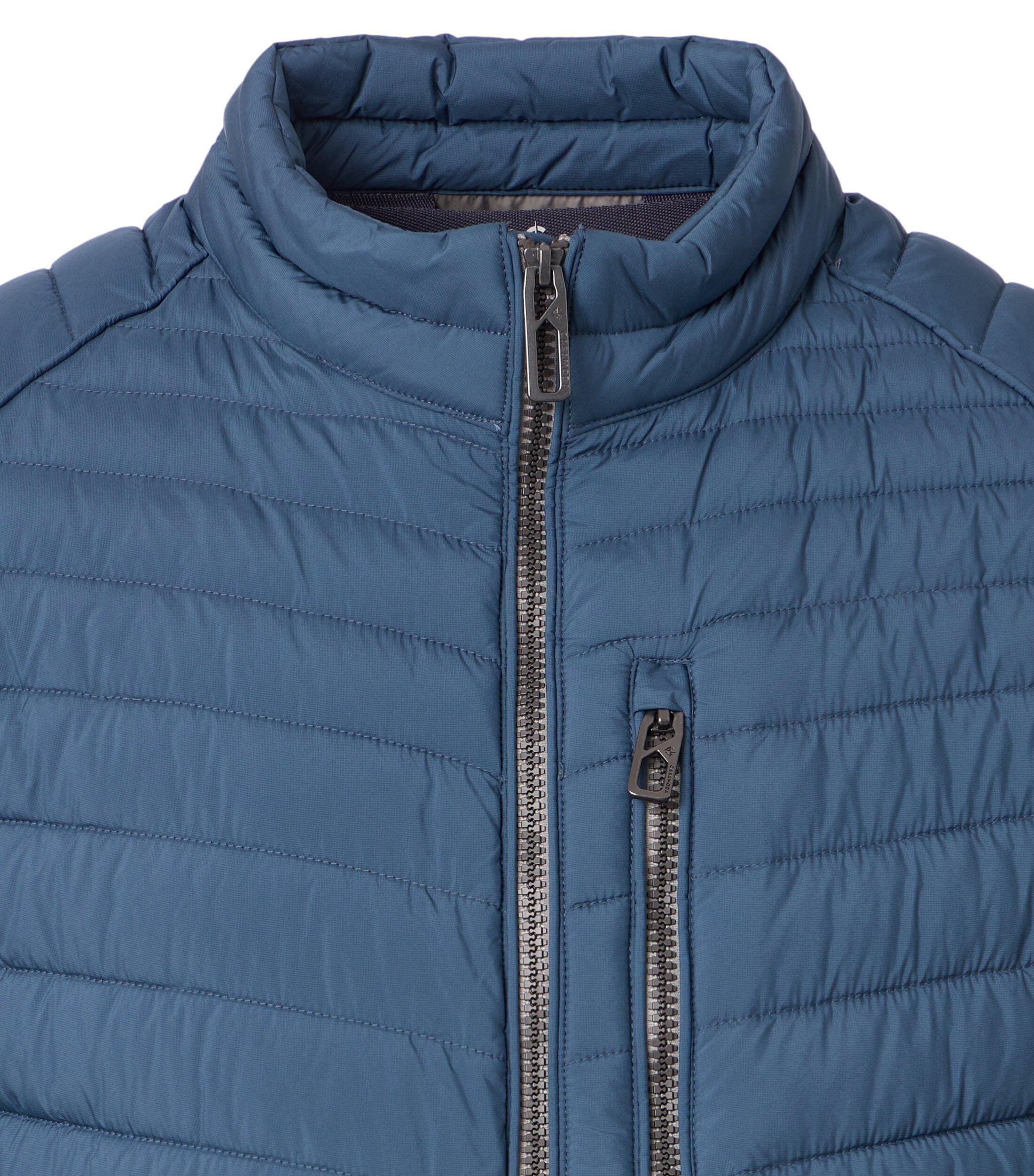 CASA MODA comfort fit tussenjas, donkerblauw, wit