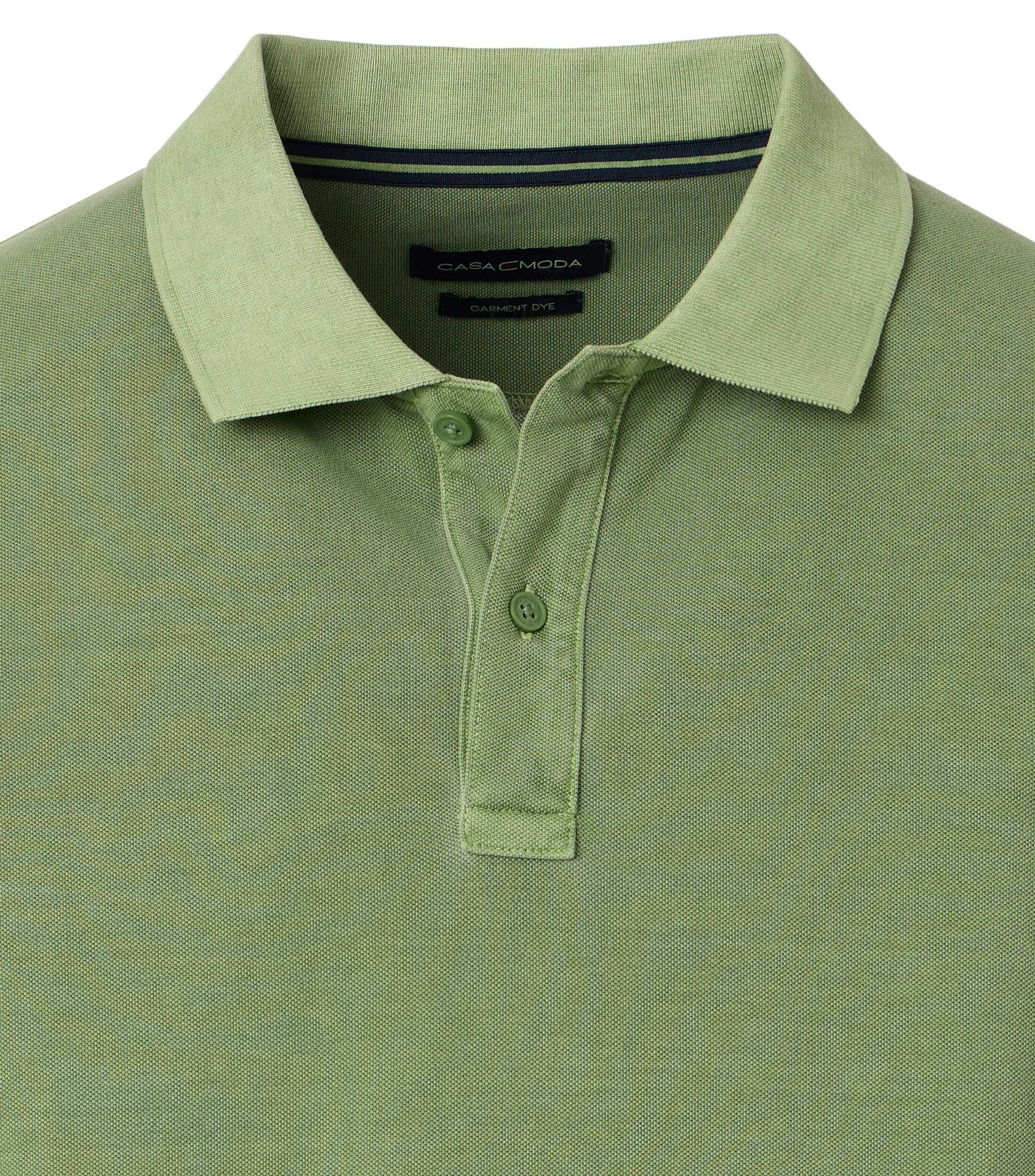 CASA MODA comfort fit heren polo, groen