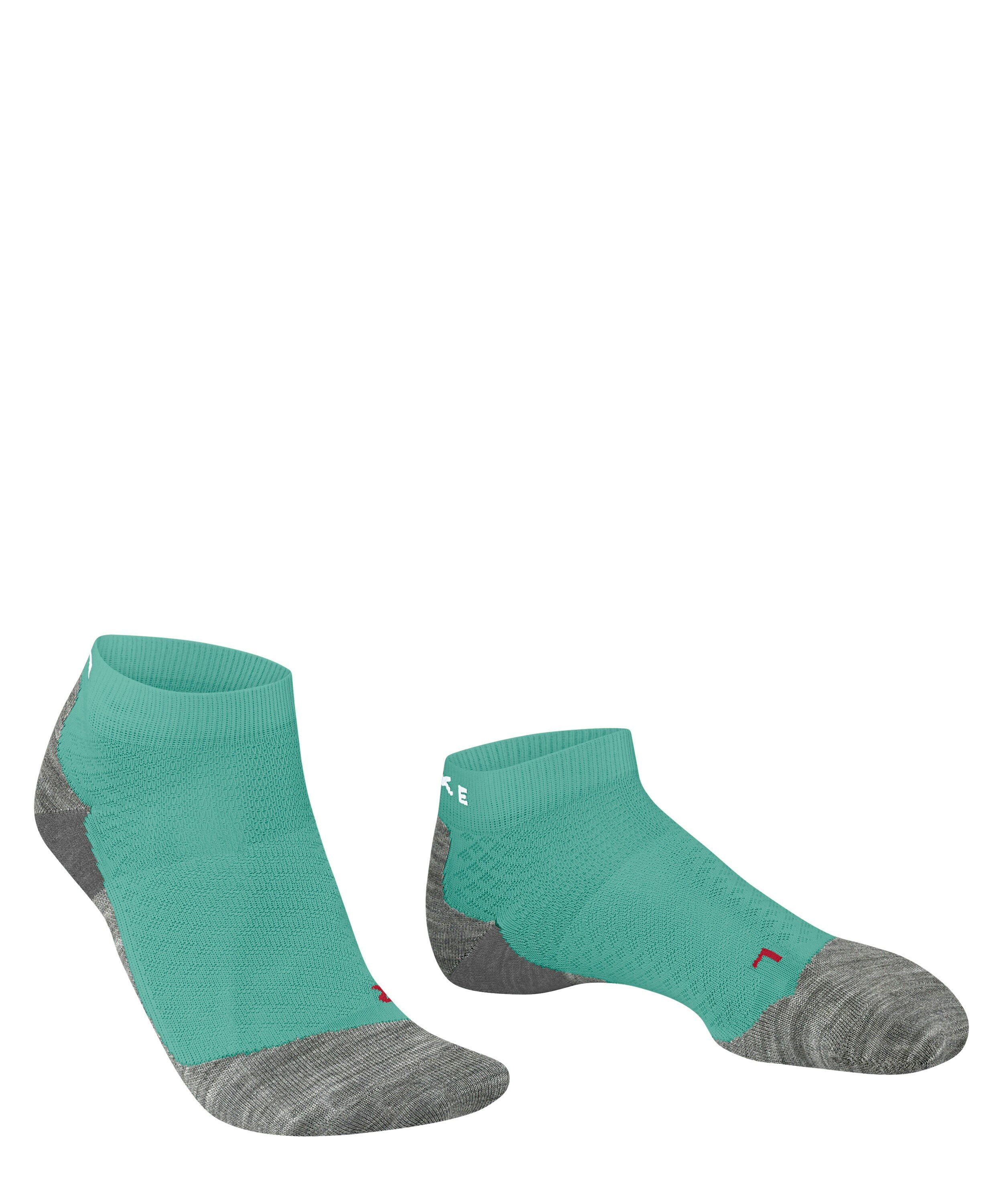 FALKE RU5 Race Short dames running sokken kort, blauw (fiji)
