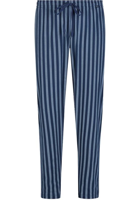 Mey pyjamabroek lang, Cranbourne, blauw met grijs gestreept Mey pyjamabroek lang, Cranbourne, blauw met grijs gestreept