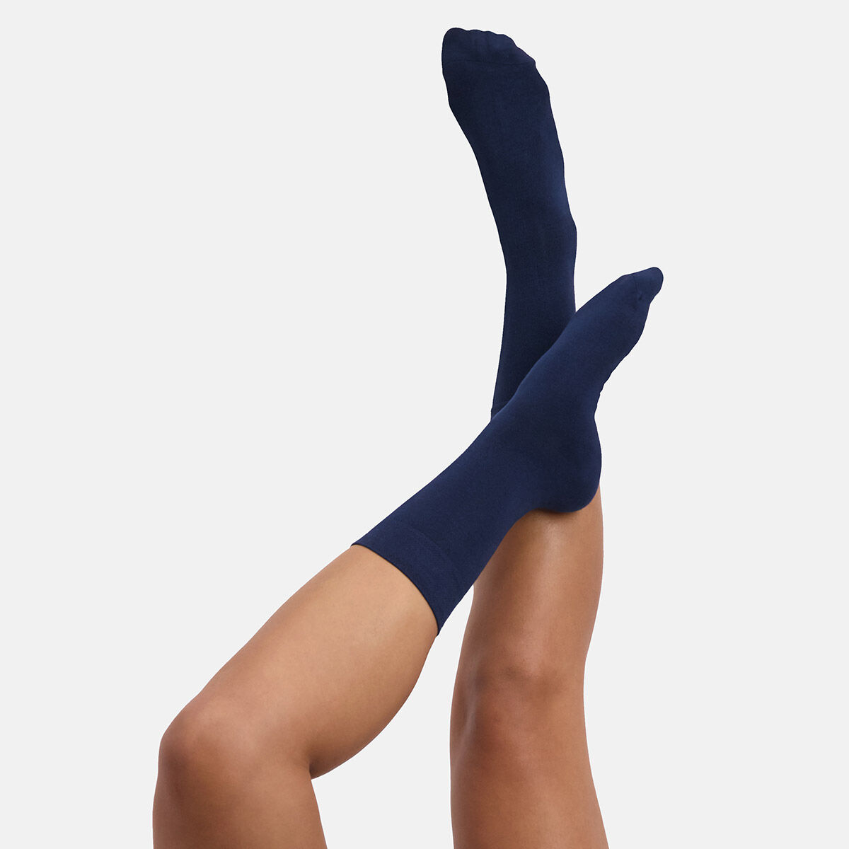 Bamboo Basics Beau socks (6-pack), unisex sokken, donkerblauw