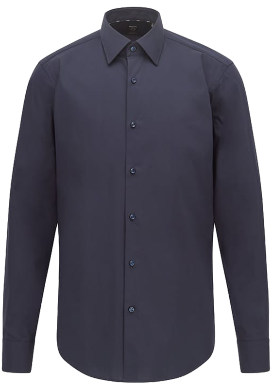 BOSS Joe regular fit overhemd, popeline, blauw BOSS Joe regular fit overhemd, popeline, blauw