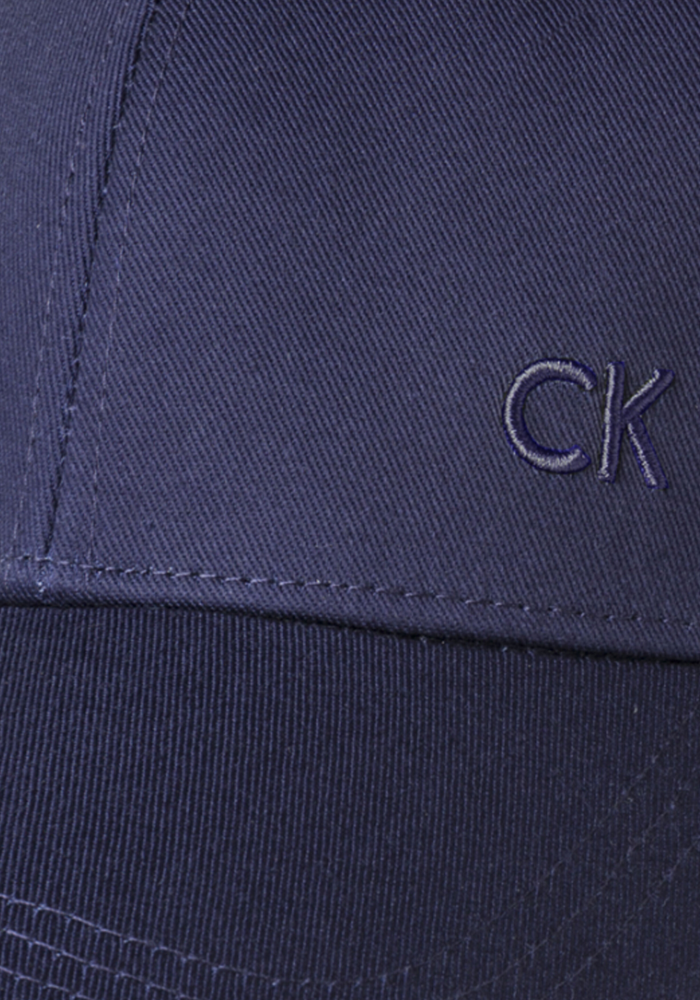Calvin Klein pet met logo, donkerblauw