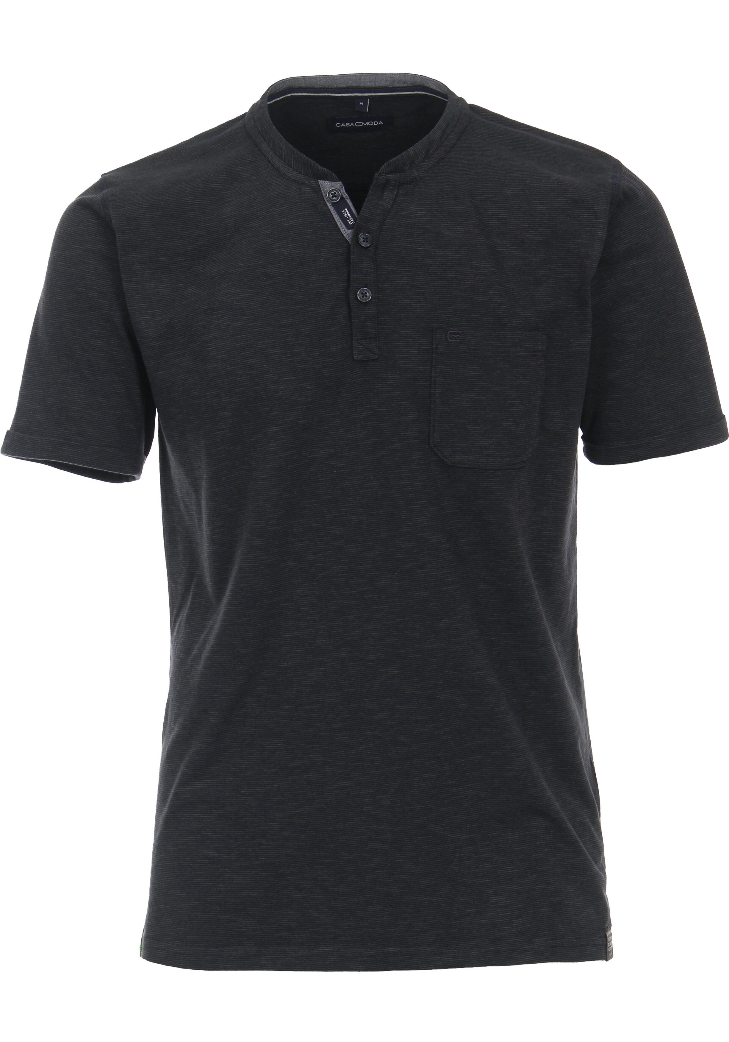 CASA MODA comfort fit heren T-shirt, groen dessin