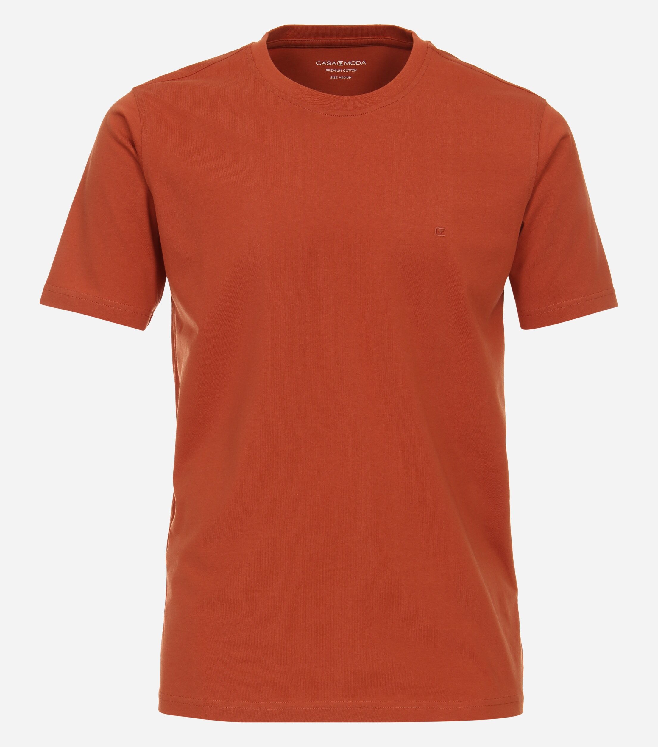 CASA MODA comfort fit heren T-shirt, oranje