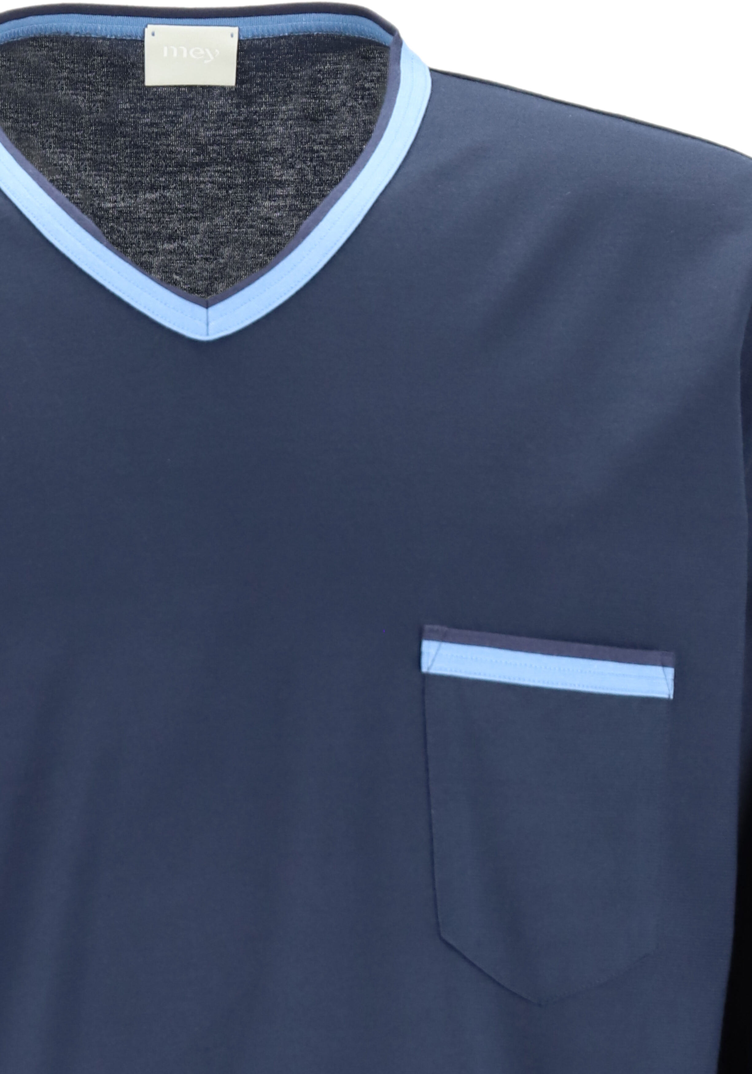 Mey heren pyjama Leongatha, donkerblauw