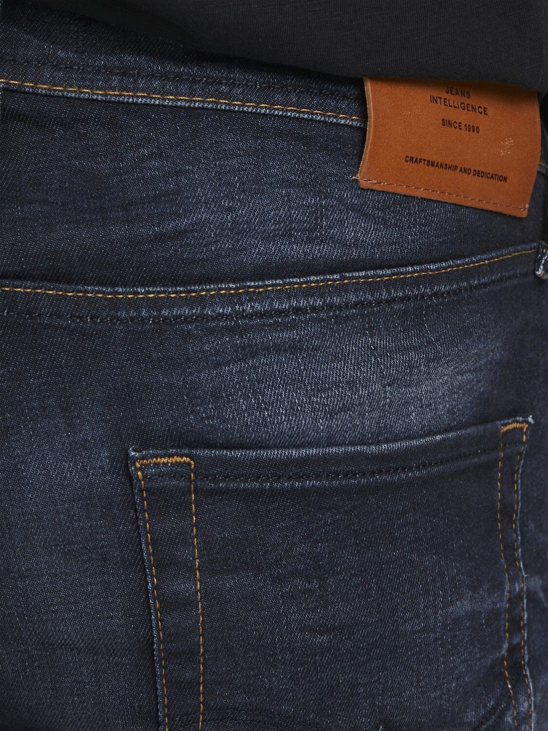 JACK & JONES Tim Original Jos regular fit, heren jeans, denimblauw