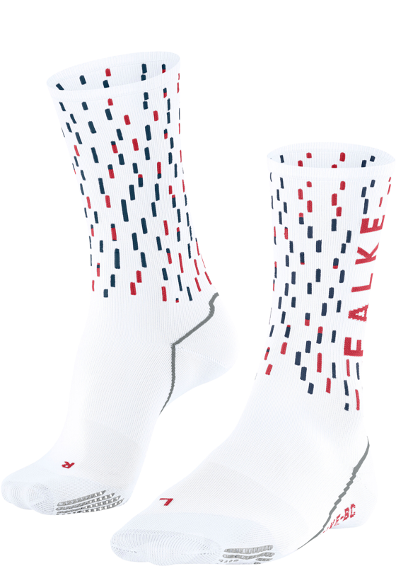 FALKE BC Impulse unisex biking sokken, wit (white) FALKE BC Impulse unisex biking sokken, wit (white)