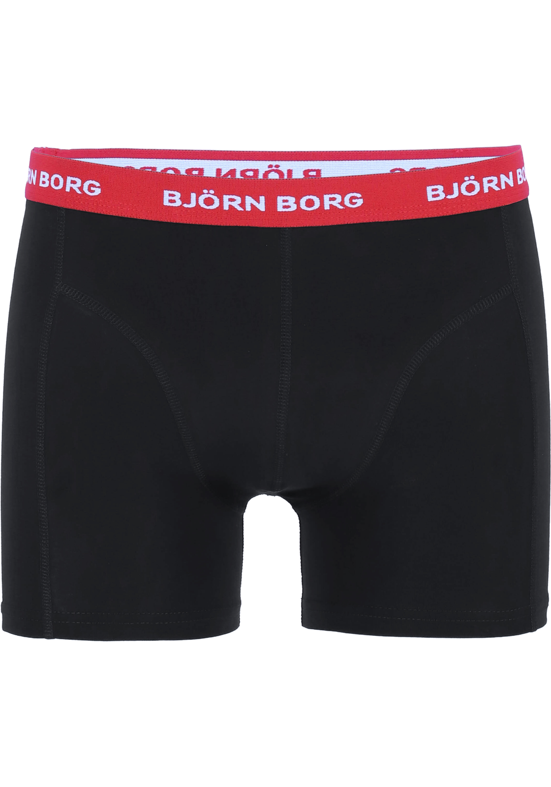 5-7321464261725-bjorn_borg-BB_9999102890012_BX_3P_rood_4foto_HR Bjorn Borg boxershorts Essential (3-pack), heren boxers normale lengte, zwart met gekleurde tailleband
