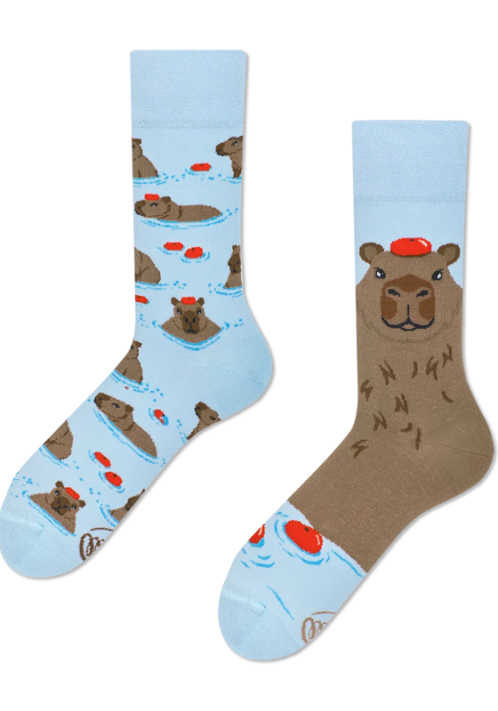 Many Mornings unisex sokken, Capybara Many Mornings unisex sokken, Capybara