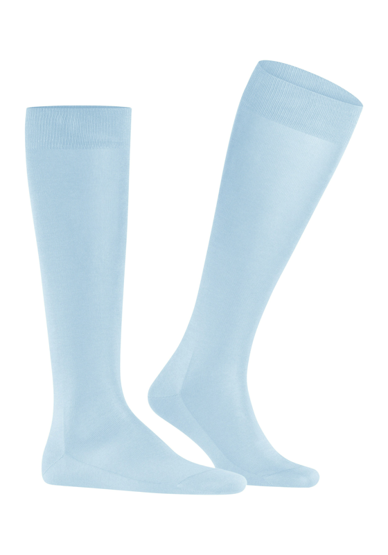 FALKE Tiago heren kniekousen, blauw (bluebell) FALKE Tiago heren kniekousen, blauw (bluebell)