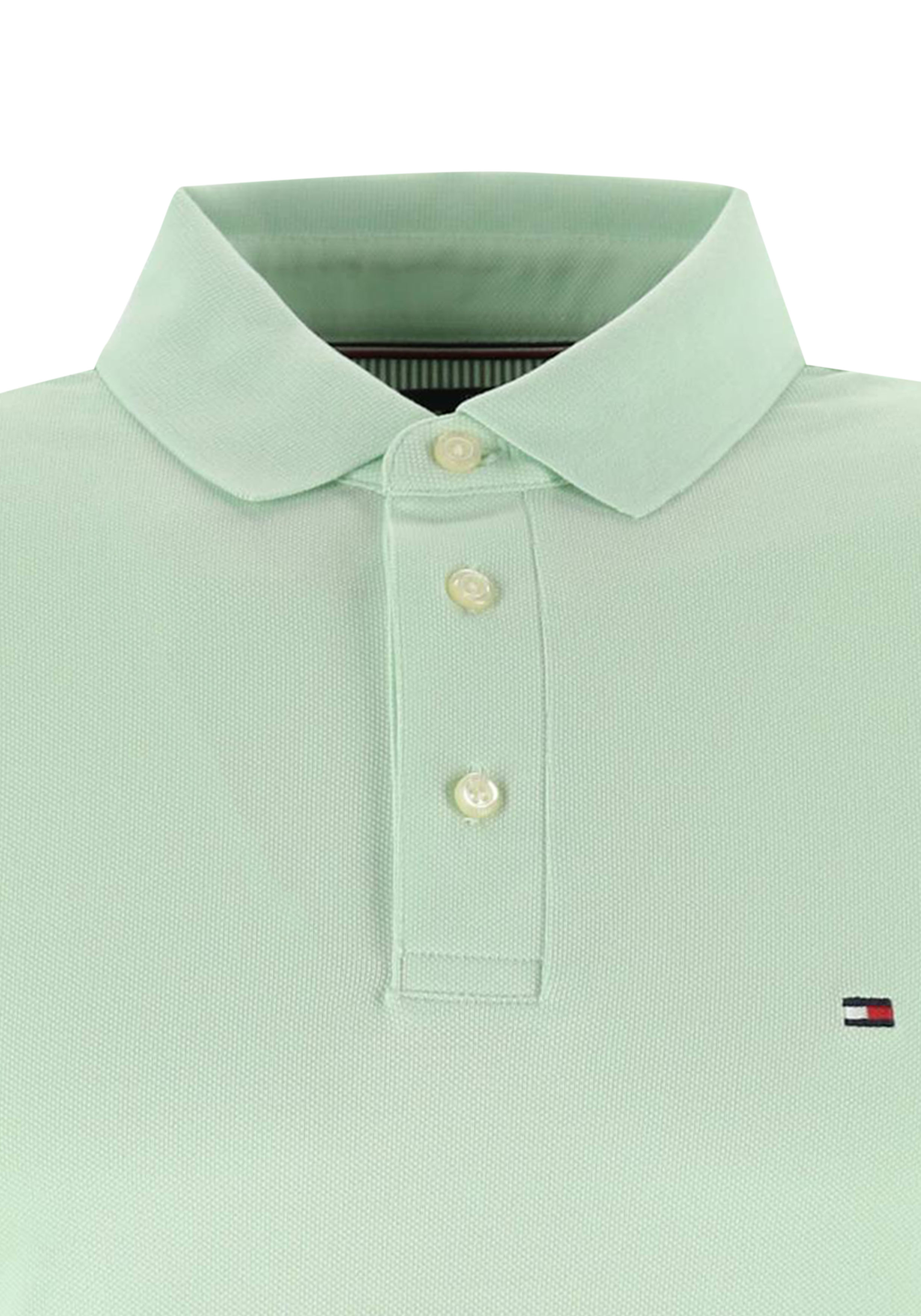 Tommy Hilfiger 1985 Slim Polo, heren poloshirt, groen