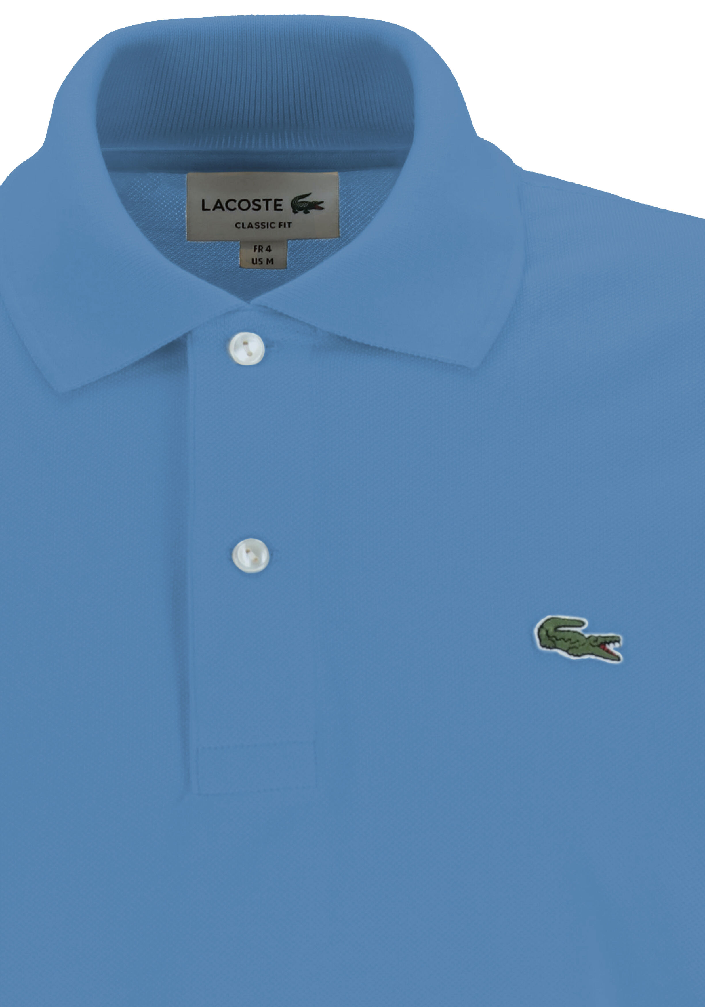 Lacoste Classic Fit polo, lucht blauw