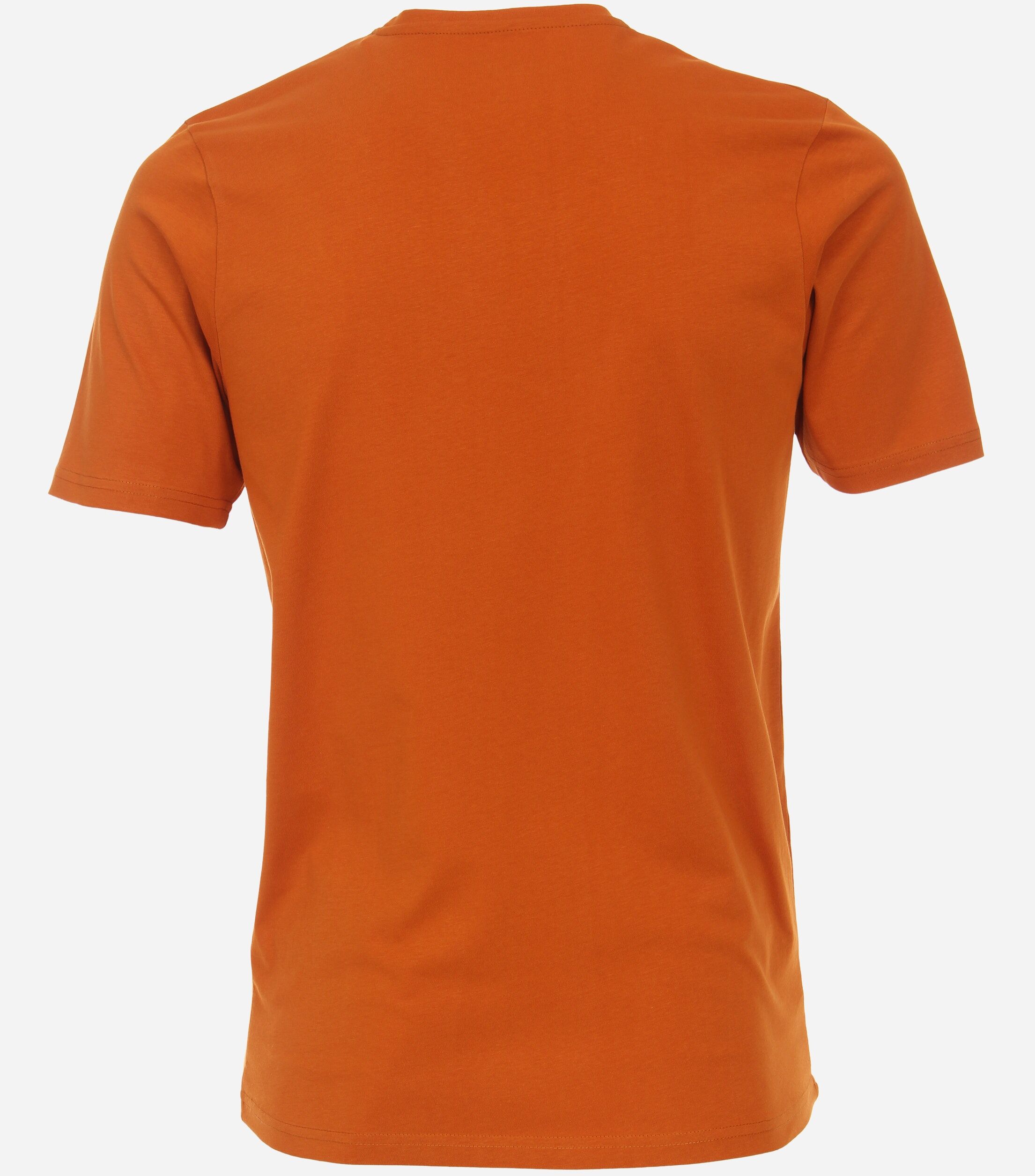 Redmond regular fit T-shirt, korte mouw O-hals, oranje