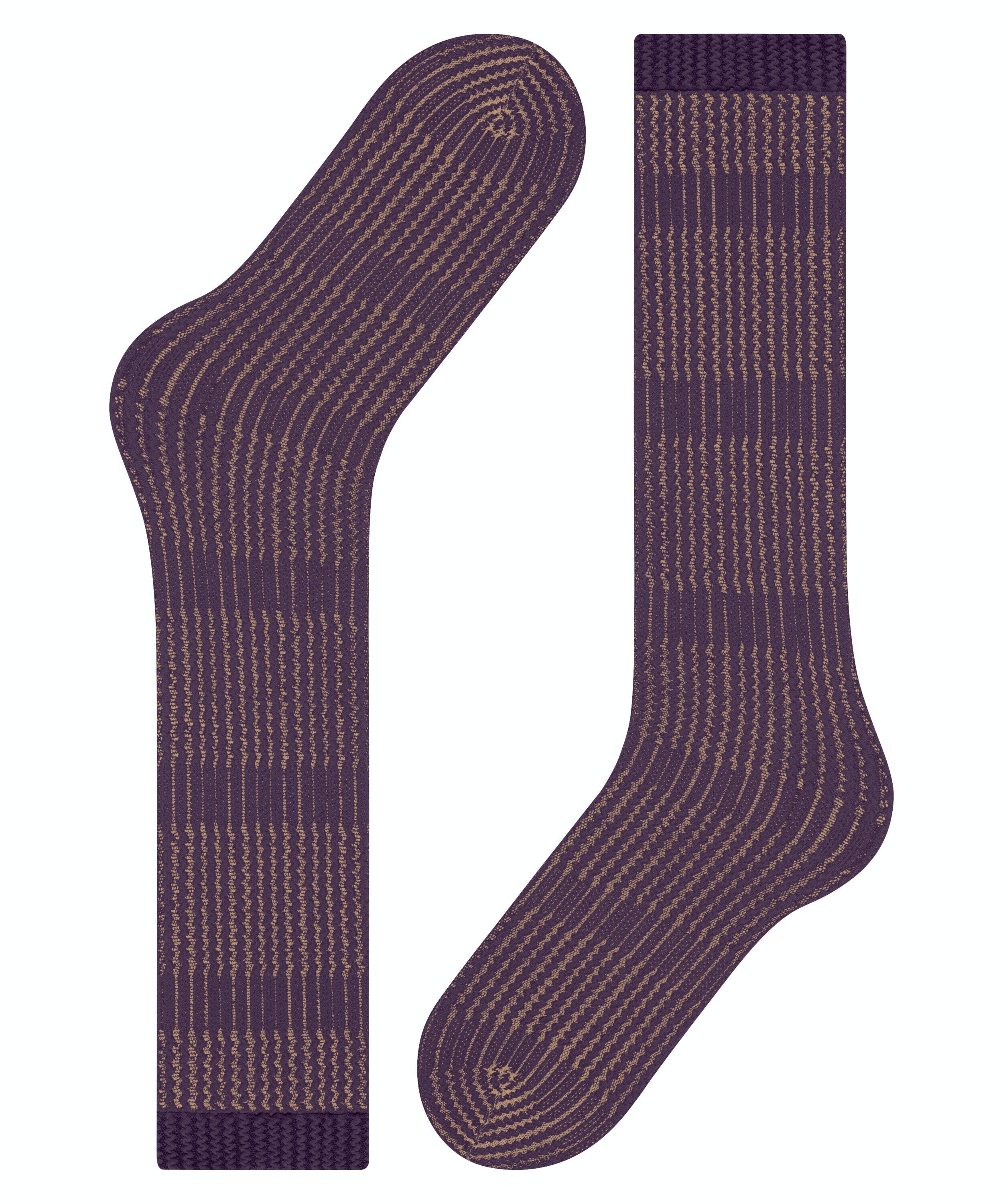 FALKE Harmonize 40 DEN dames kniekousen, paars (wine berry)