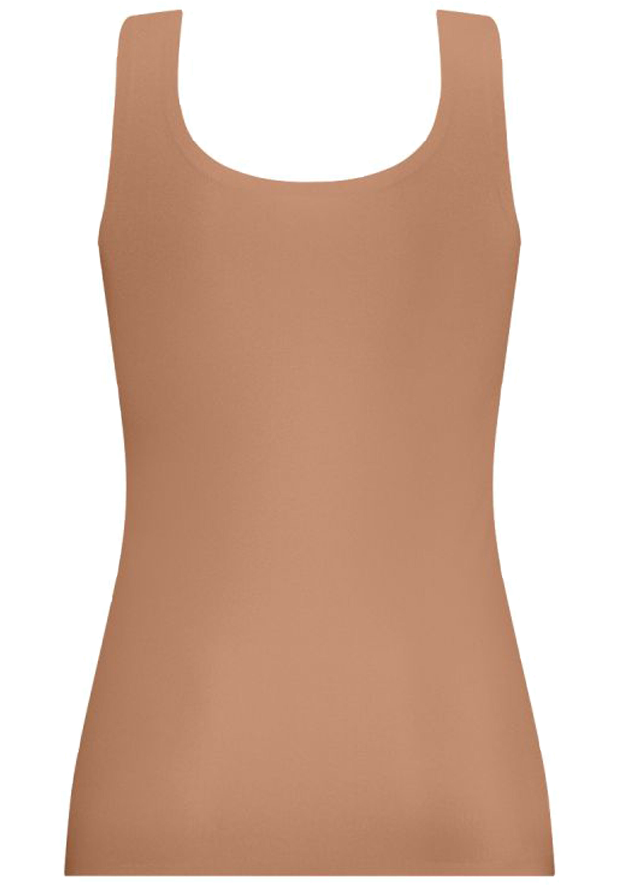 TEN CATE Secrets Lace women singlet met kant (1-pack), dames singlet, hazelnoot