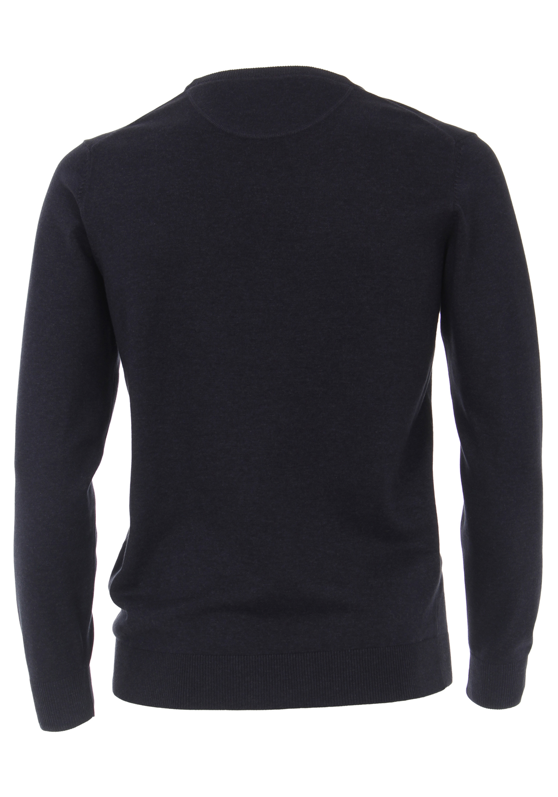 2-4060031343794-casa-moda-trui_HR CASA MODA heren trui katoen, O-hals, donkerblauw