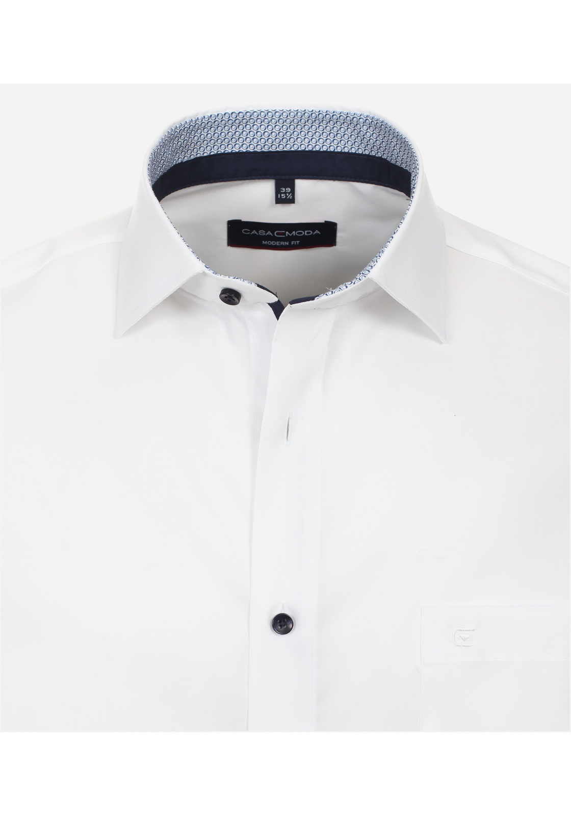 image_4_e4290425b80517c8d5b04317036024d2jpgautoformatbgF3F3F3blend-alpha100blend-colorF3F3F3blend-modedarkenfitclampp CASA MODA modern fit overhemd, popeline, wit