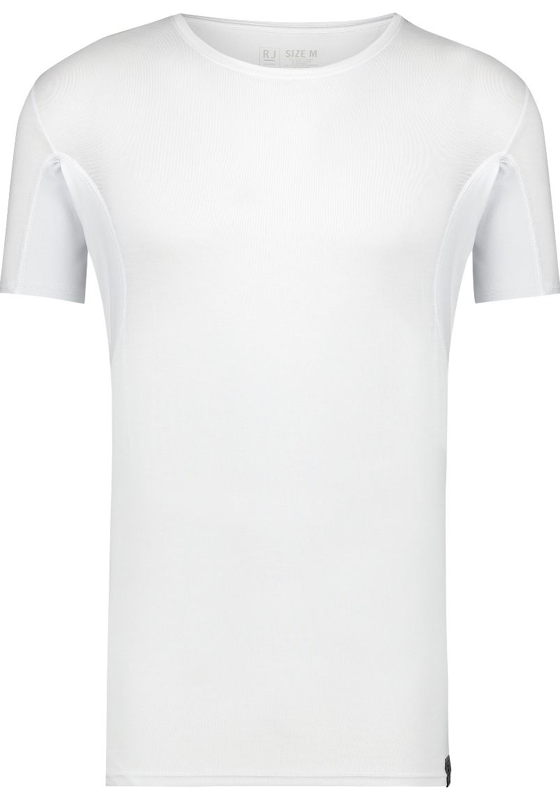 RJ Bodywear Sweatproof T-shirt (1-pack), heren T-shirt met anti zweet oksels, O-hals, wit RJ Bodywear Sweatproof T-shirt (1-pack), heren T-shirt met anti zweet oksels, O-hals, wit