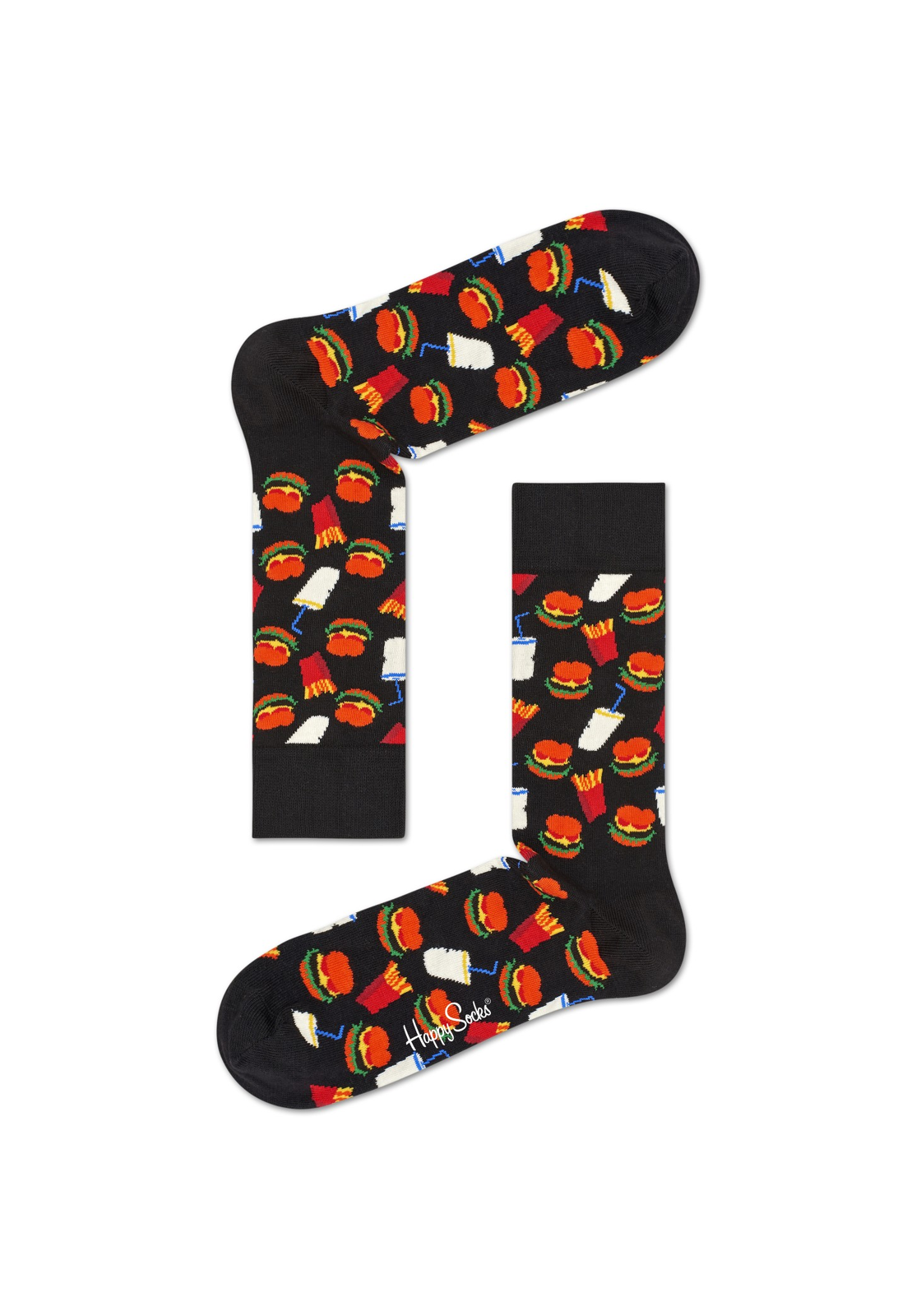 image_2_1115797_none_ham01-9050 Happy Socks Hamburger Sock, unisex sokken
