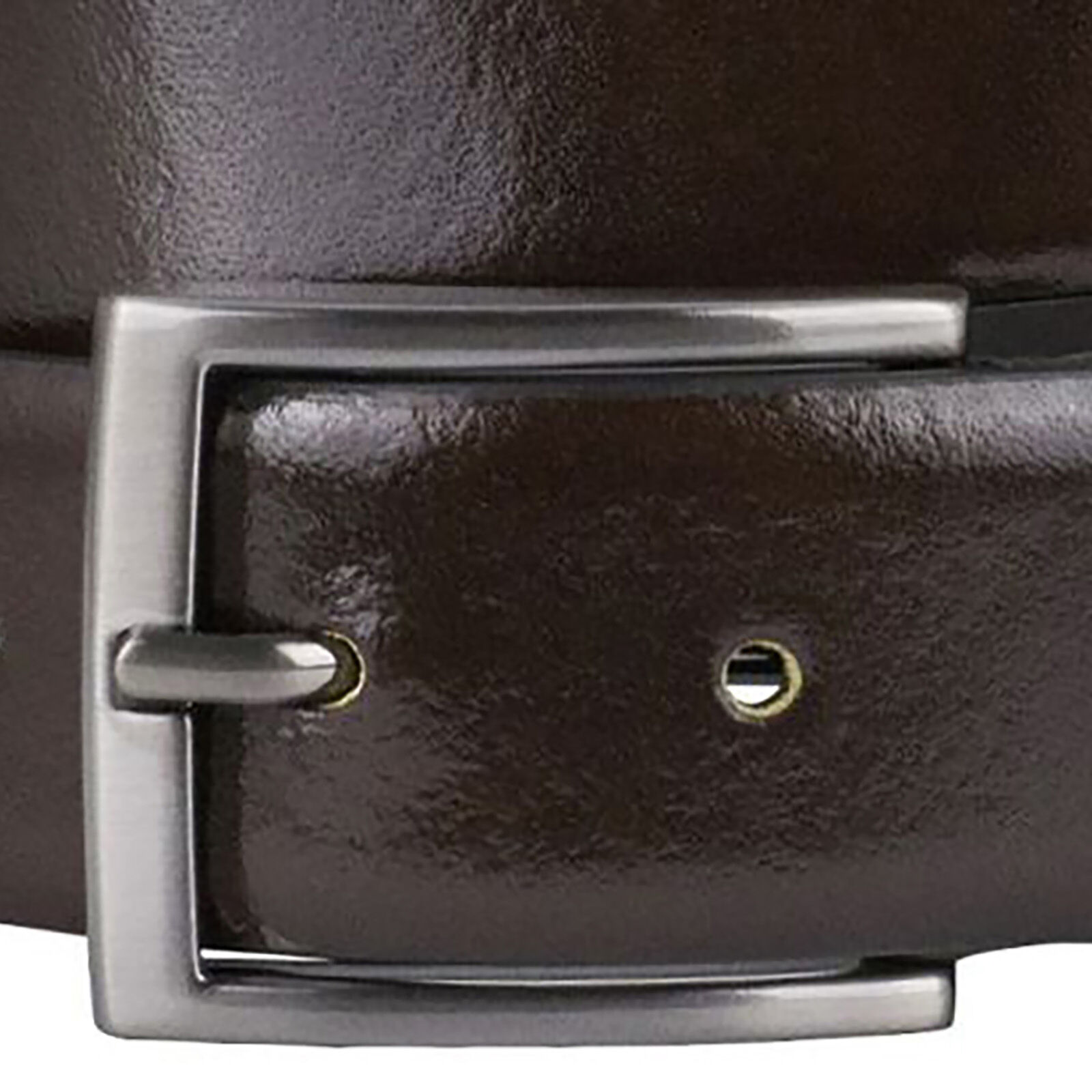 LINDENMANN leren heren riem, bruin
