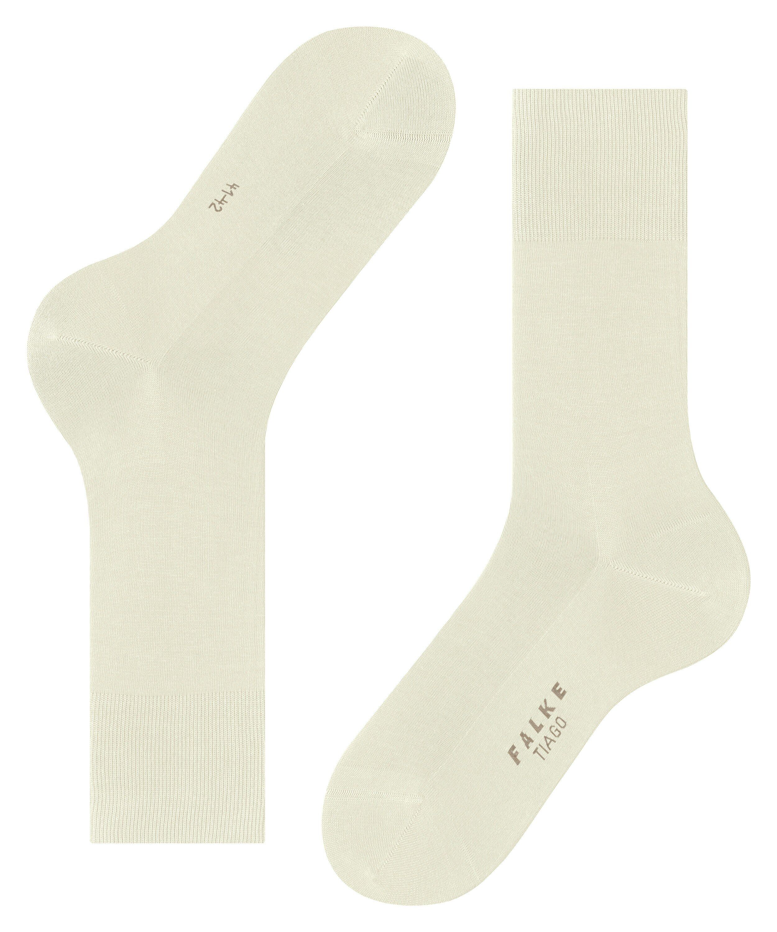 FALKE Tiago herensokken, wit (bone white)