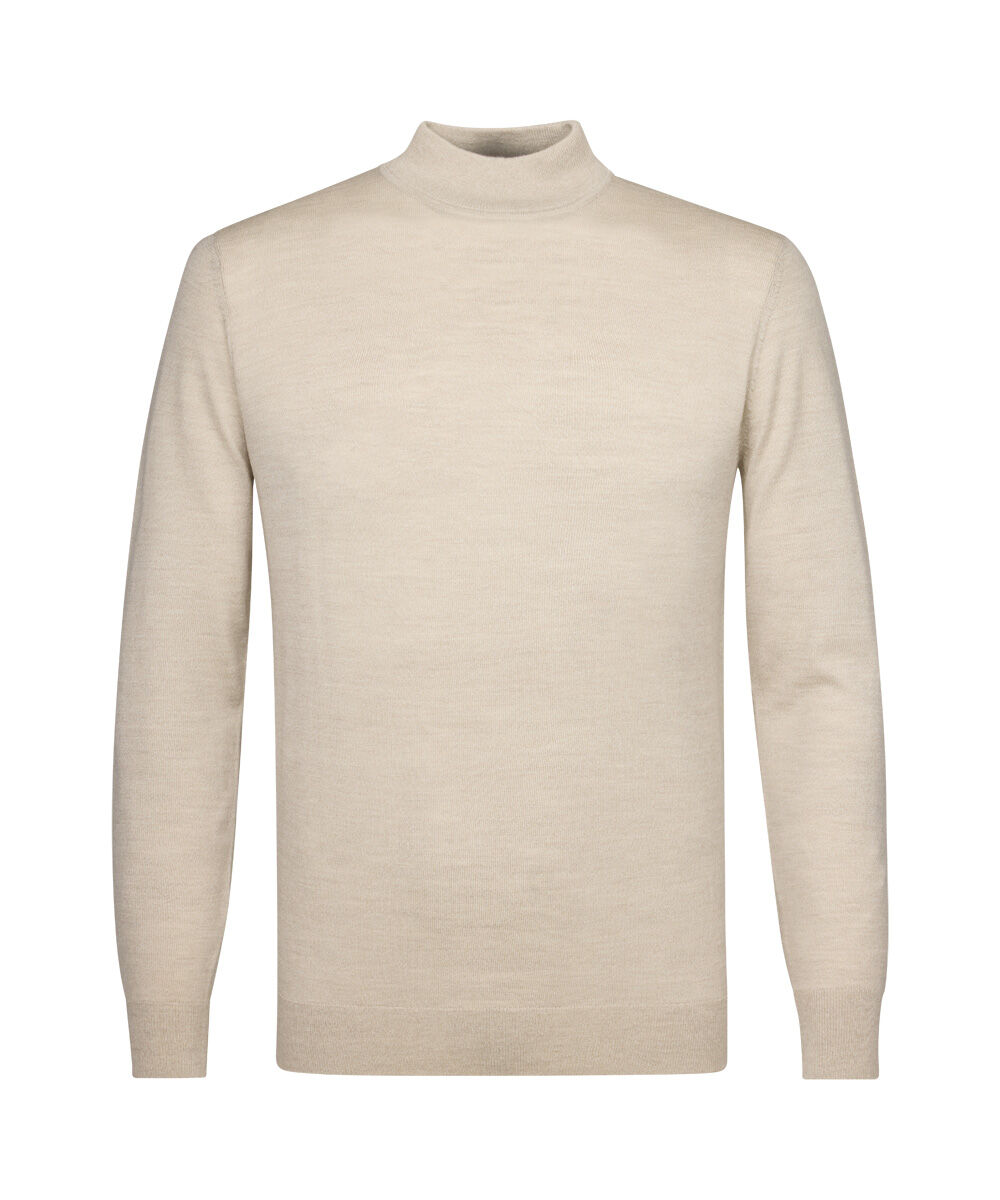 Pullover Schipperstrui Sweater Heren Trui Turtleneck Profuomo Heren Trui  Wol, Slim Fit