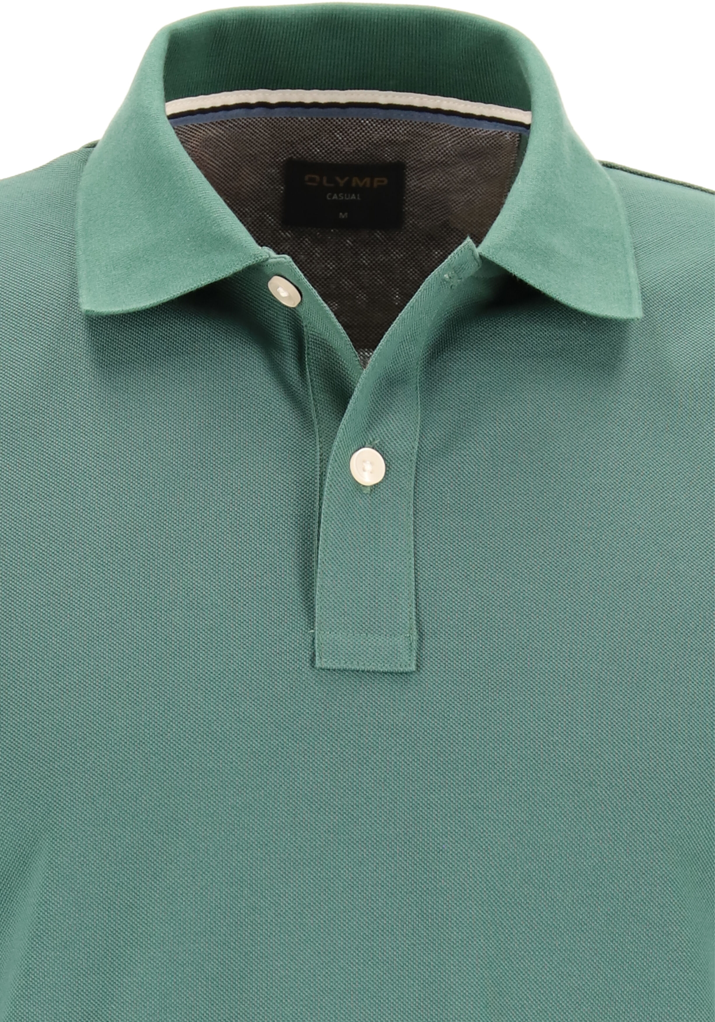OLYMP Polo Casual, modern fit polo, groen