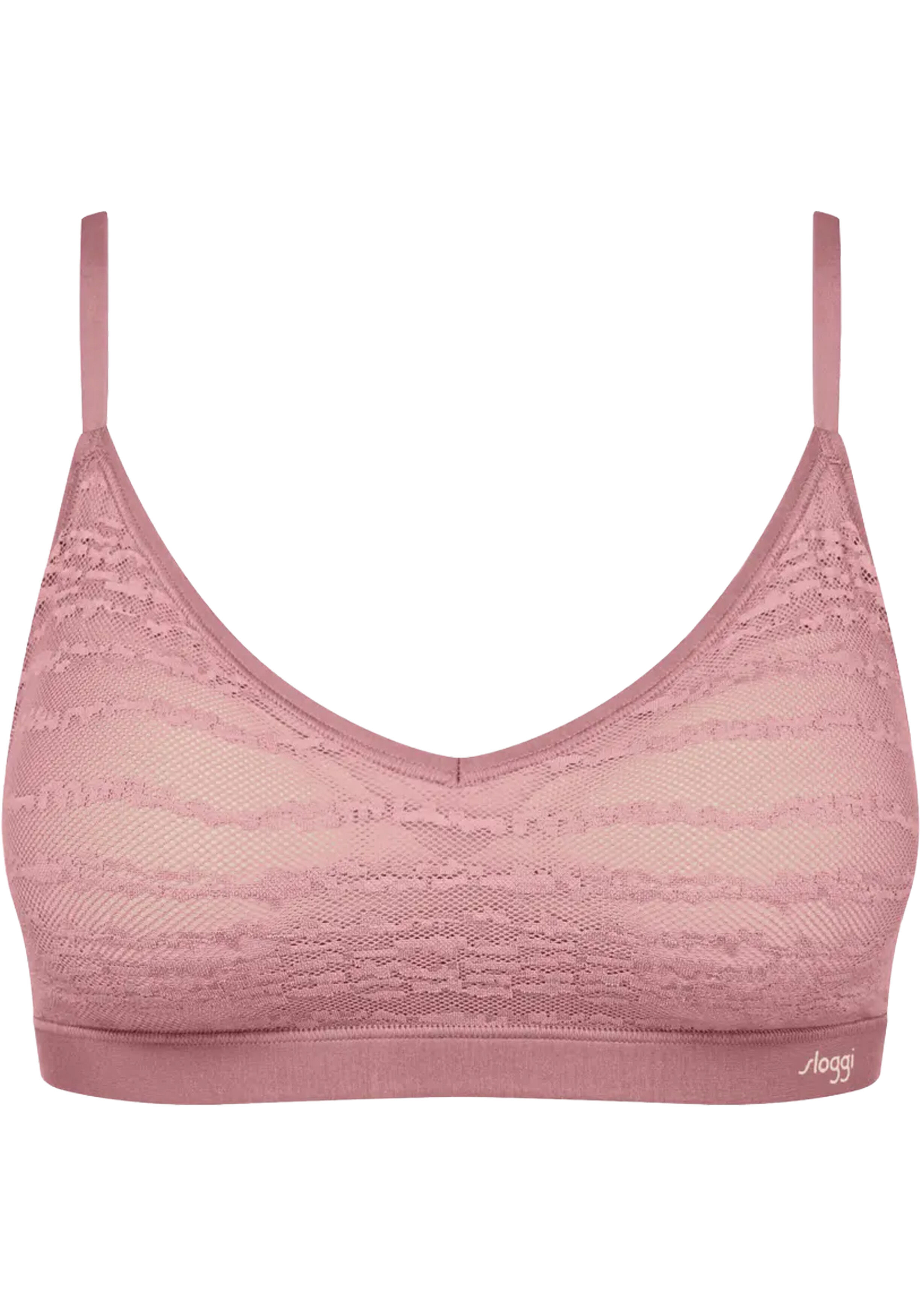 Sloggi Women FREE Evolve PU Lace, bralette, oudroze