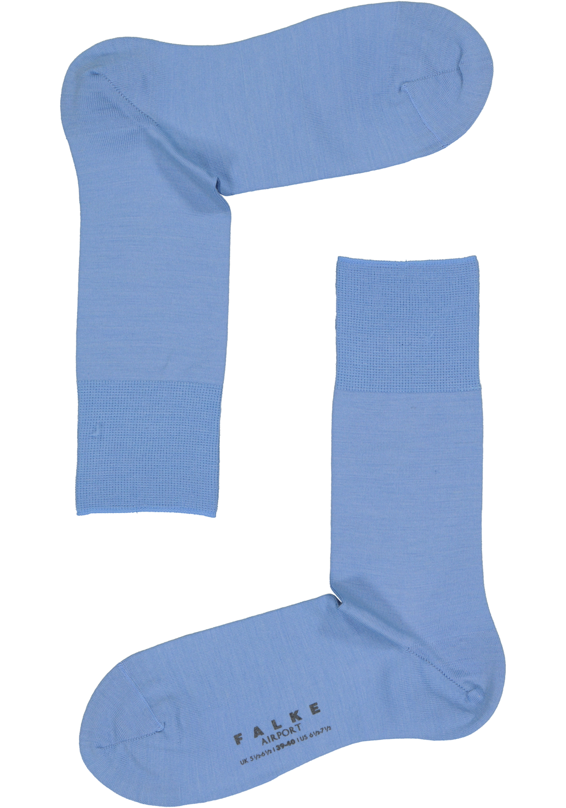 2-4031309100623_falke_sokken__HR FALKE Airport herensokken, korenbloem blauw (cornflower blue)