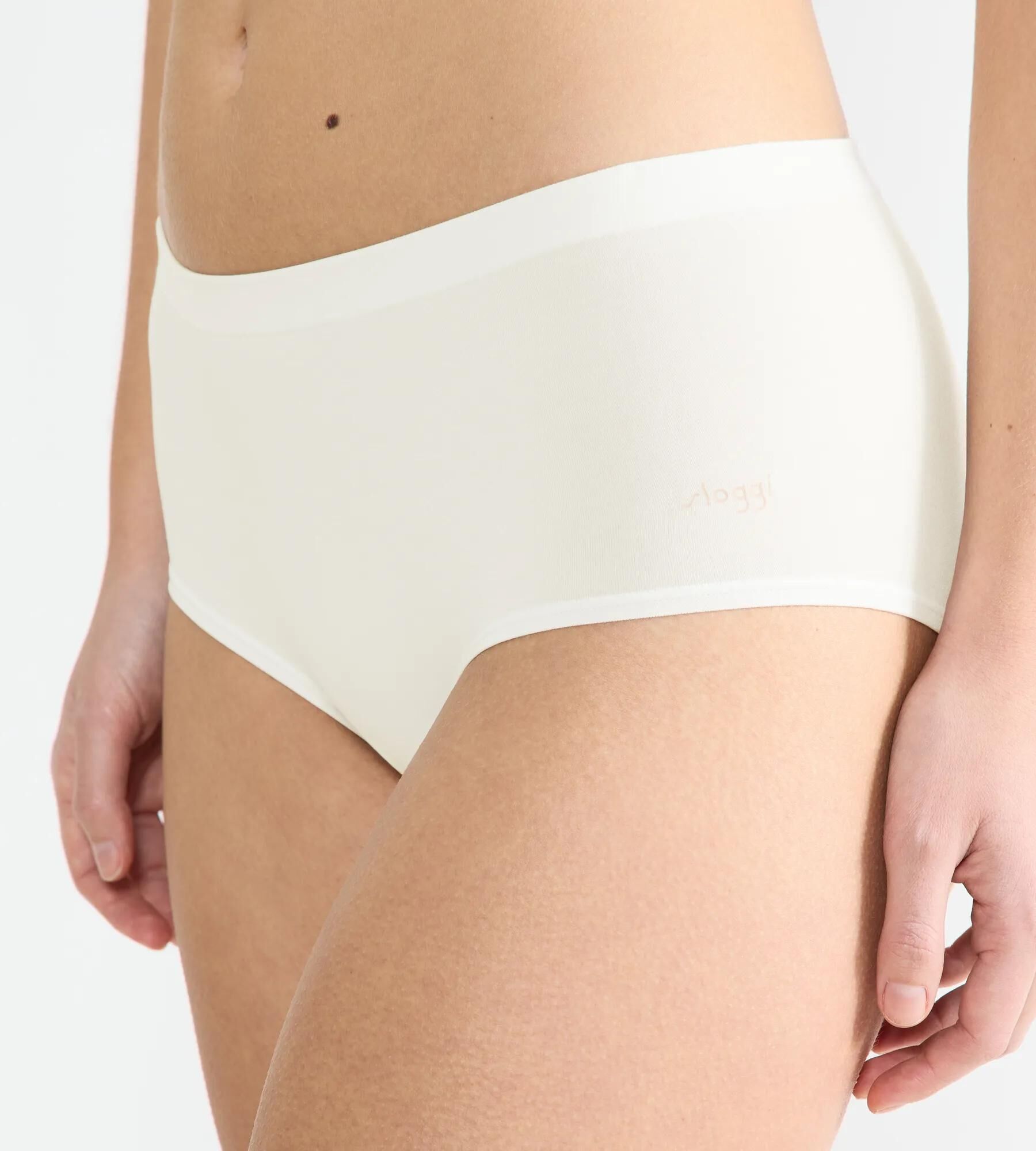 Sloggi Women GO Sense Highwaist (2-pack), dames slip, wit
