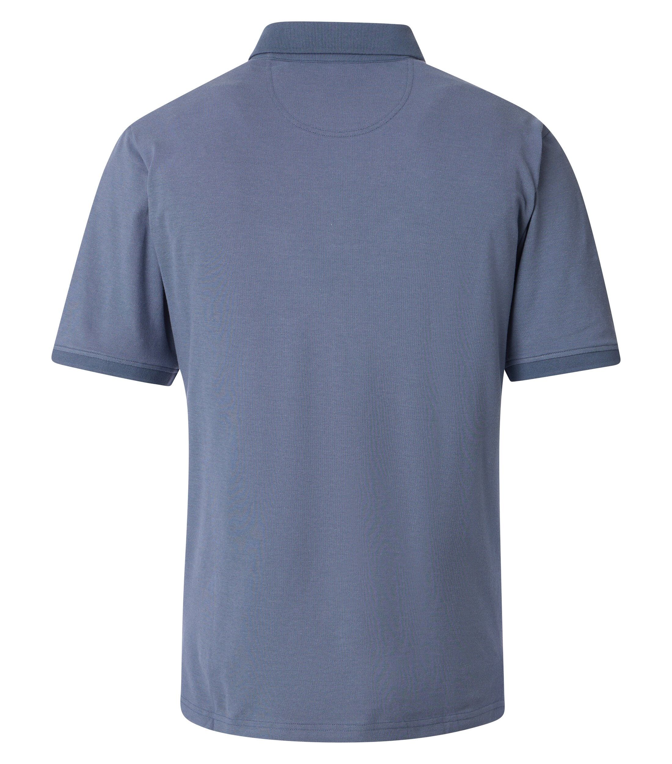 CASA MODA comfort fit heren polo, blauw