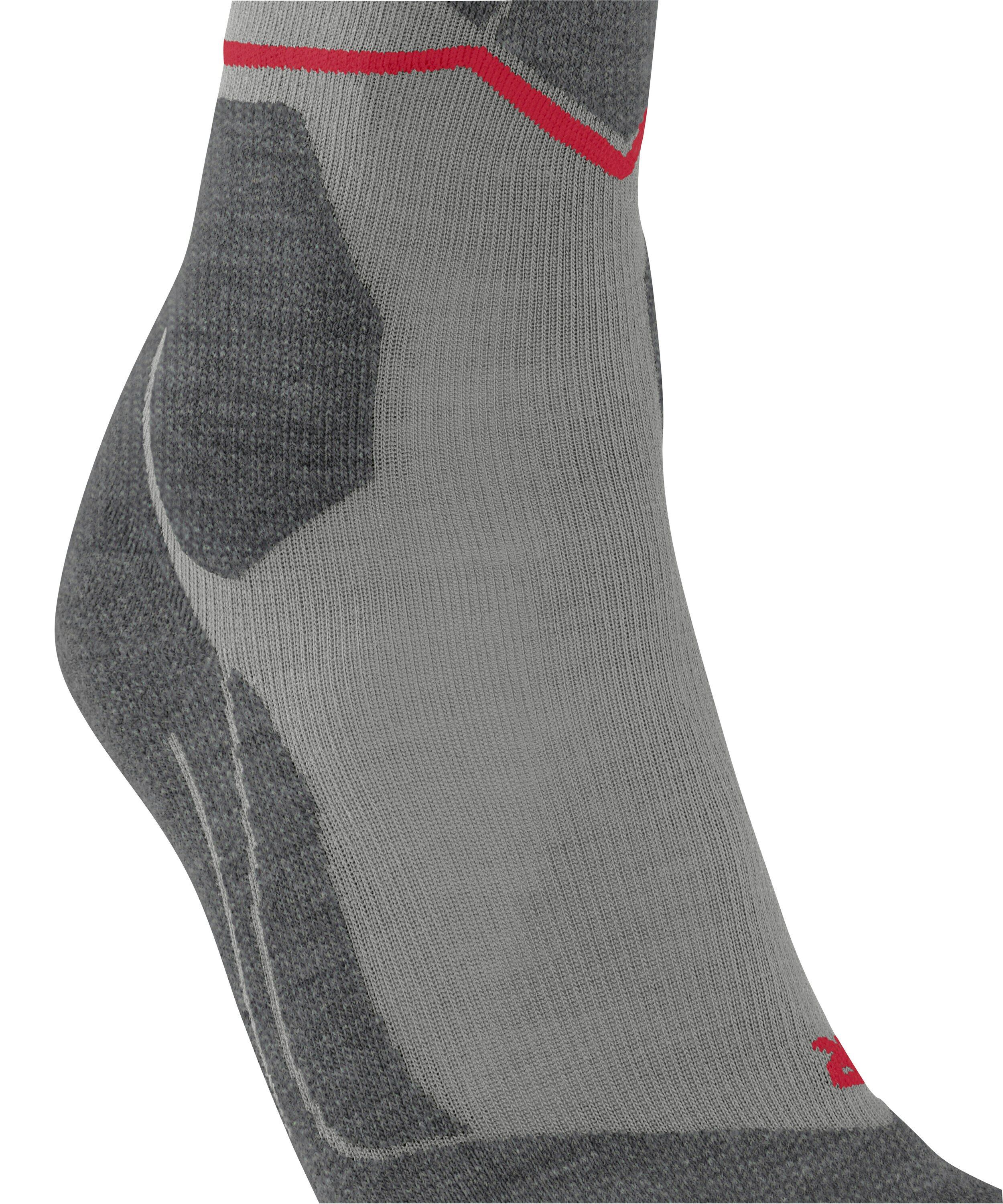 FALKE SK4 Advanced Compression Light heren skiing kniekousen, grijs (light grey)