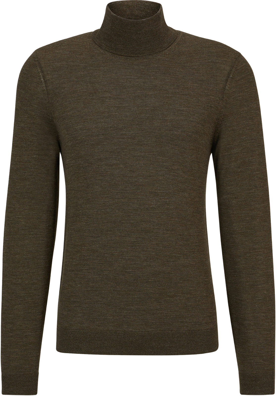 1-4063539178370-50468262-362-trui-hugo_boss_HR BOSS Musso slim fit trui wol, heren coltrui, groen