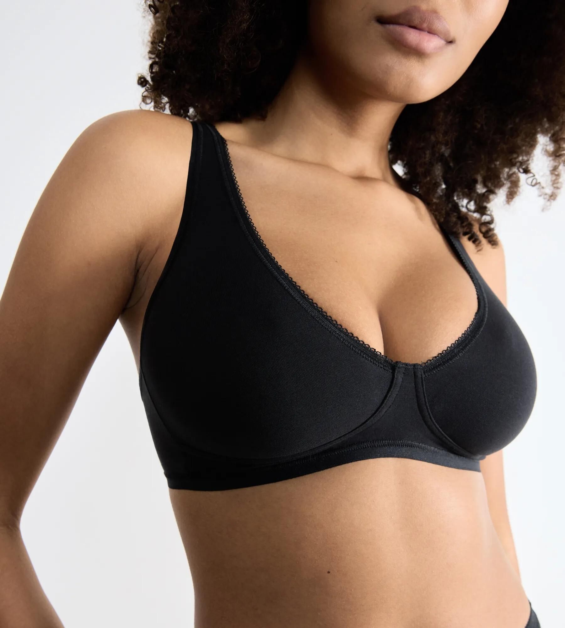 Sloggi Women Basic+ Soft Bra, BH, zwart